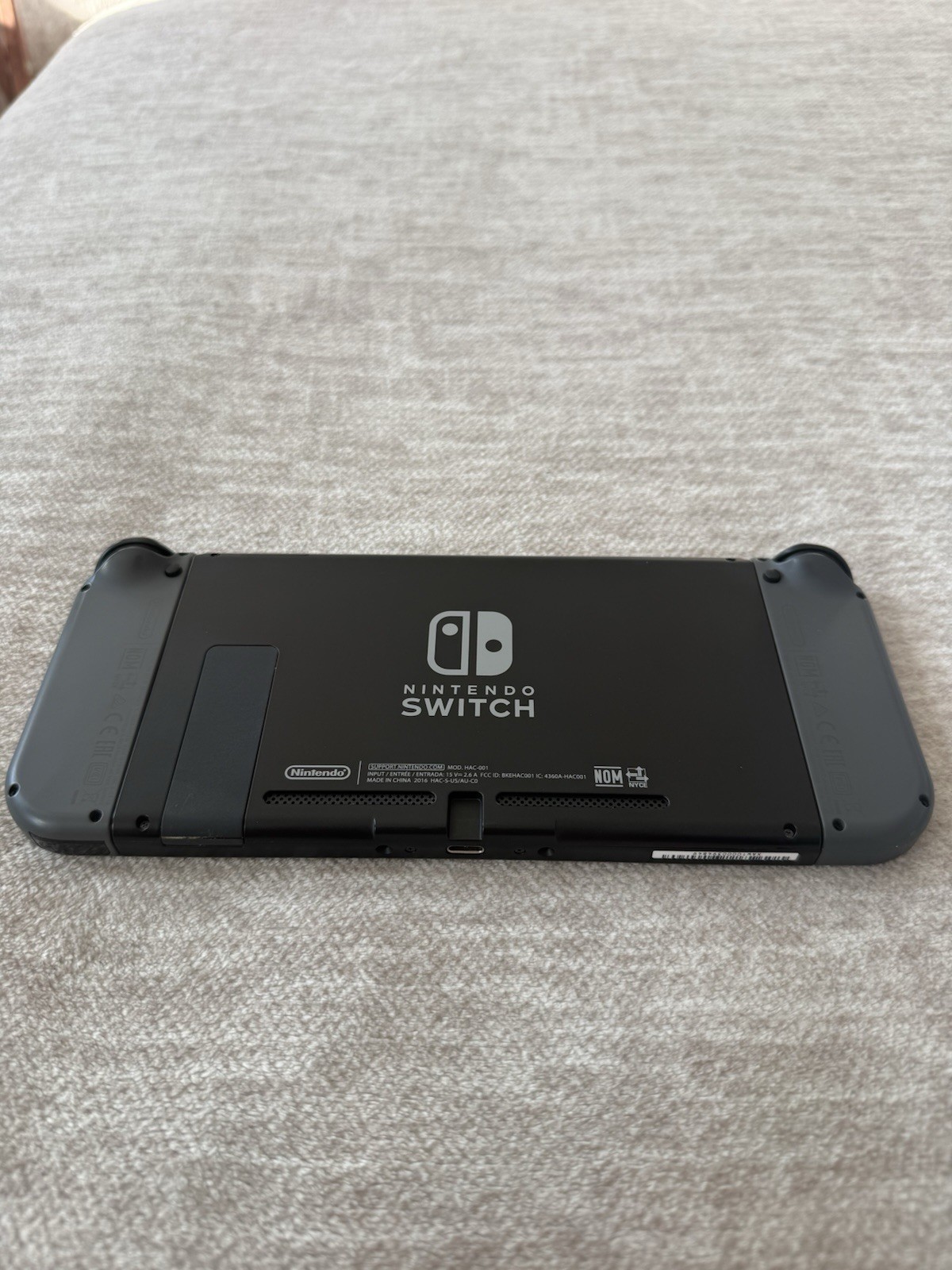 Nintendo Switch 32GB Gray Console with Neon Red and Neon Blue Joy-Con