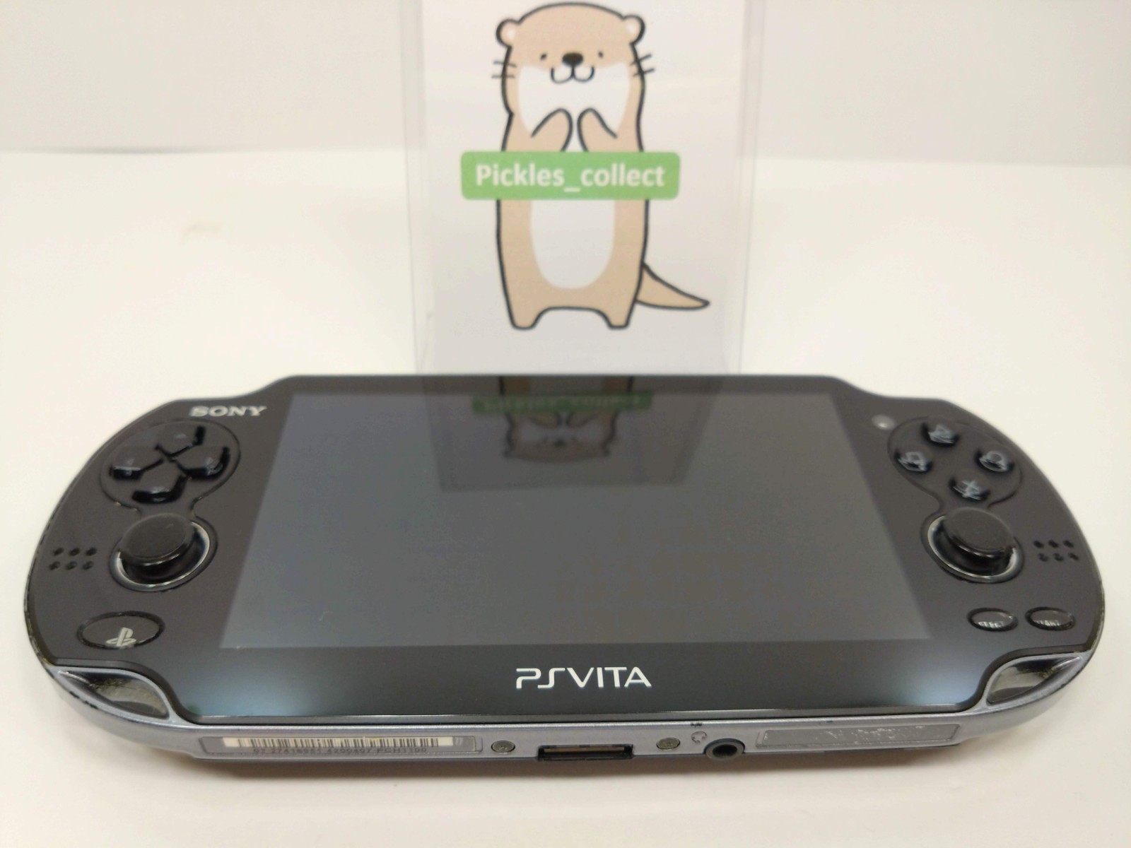 PS Vita Crystal Black PCH 1100 Console w/8GB Wi-Fi PSV Tested Sony 0316E