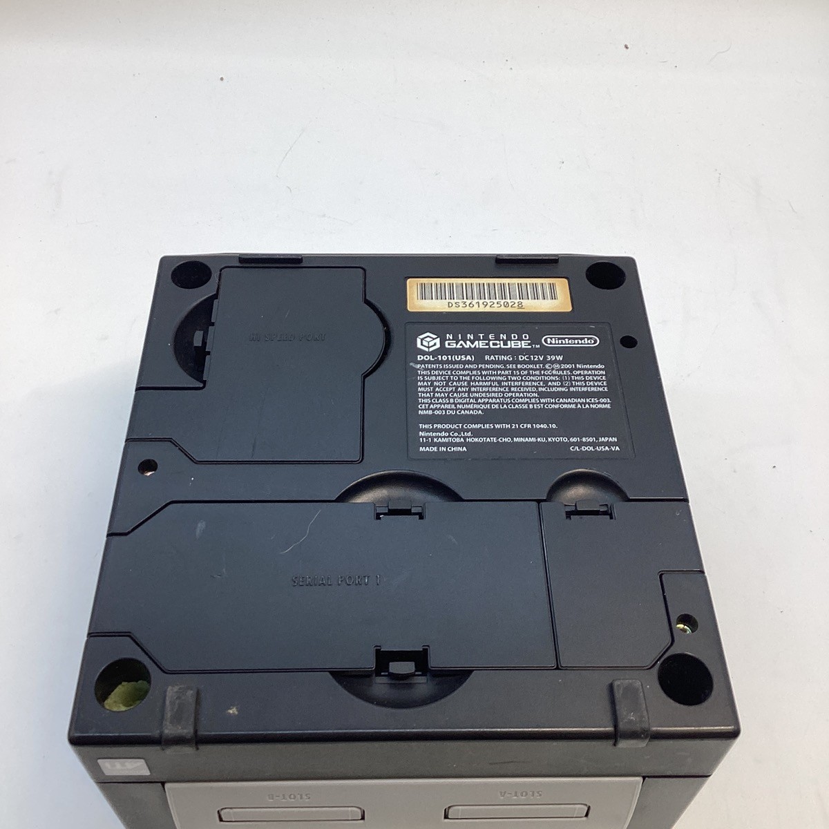 Nintendo GameCube DOL-101 Black Game Console (GO1069017)