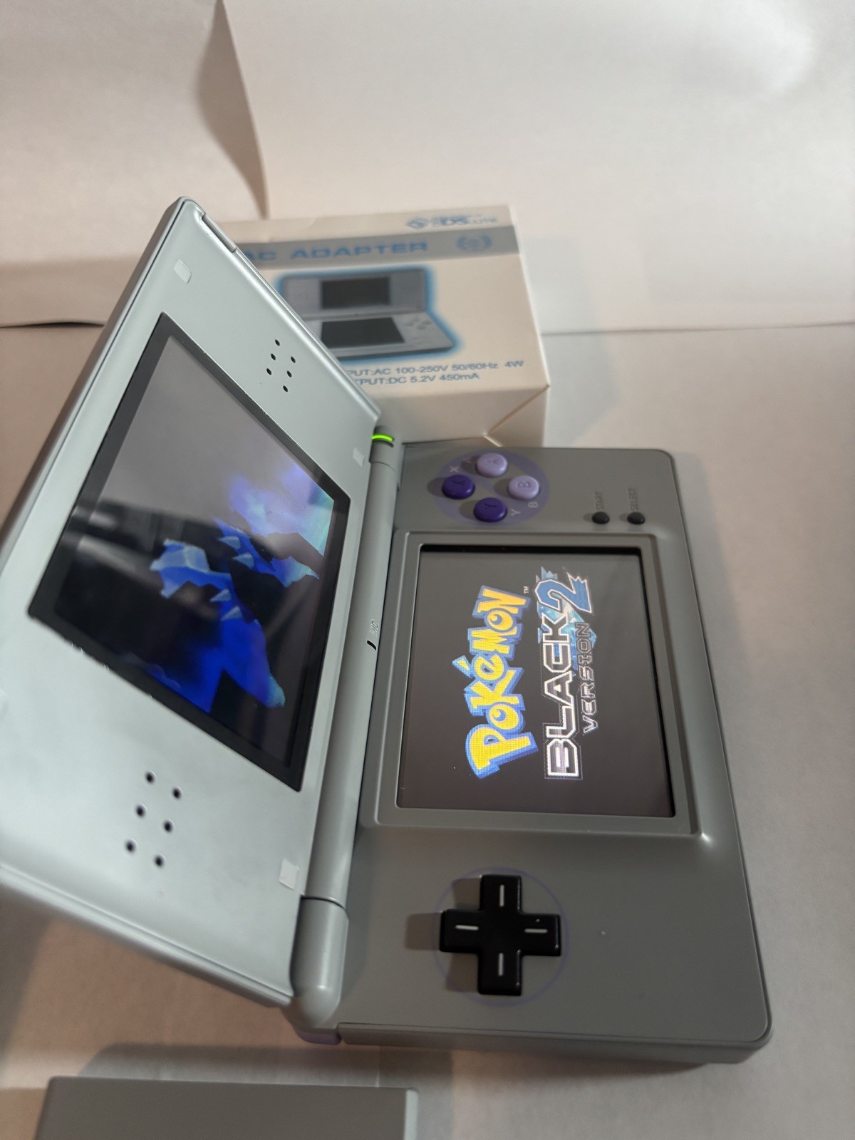 Nintendo ds lite SNES Bundle With Charger, firered and screwdriver/buttons