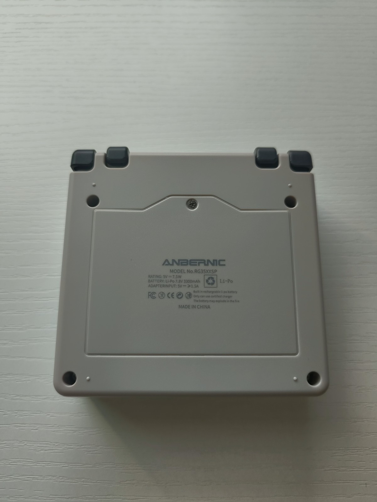 RG35XX SP Flip Anbernic Gray Linux Handheld Game Console
