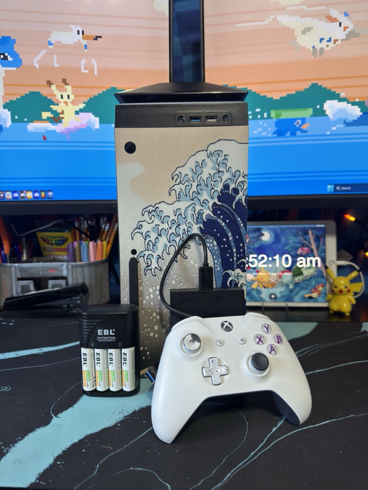Xbox Series X Diablo IV BUNDLE w Batteries, Cooling Fan, 2TB Extra Storage, HDMI