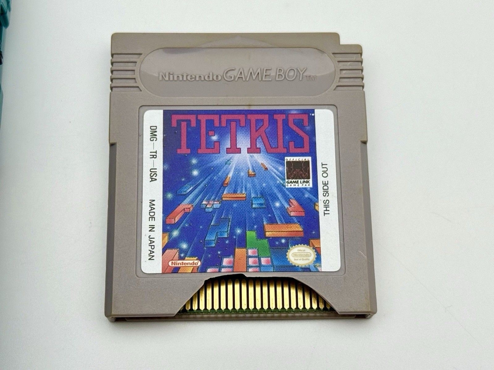 Nintendo Gameboy Color GBC Teal Blue CGB-001 Handheld System W/ Tetris – See Pic