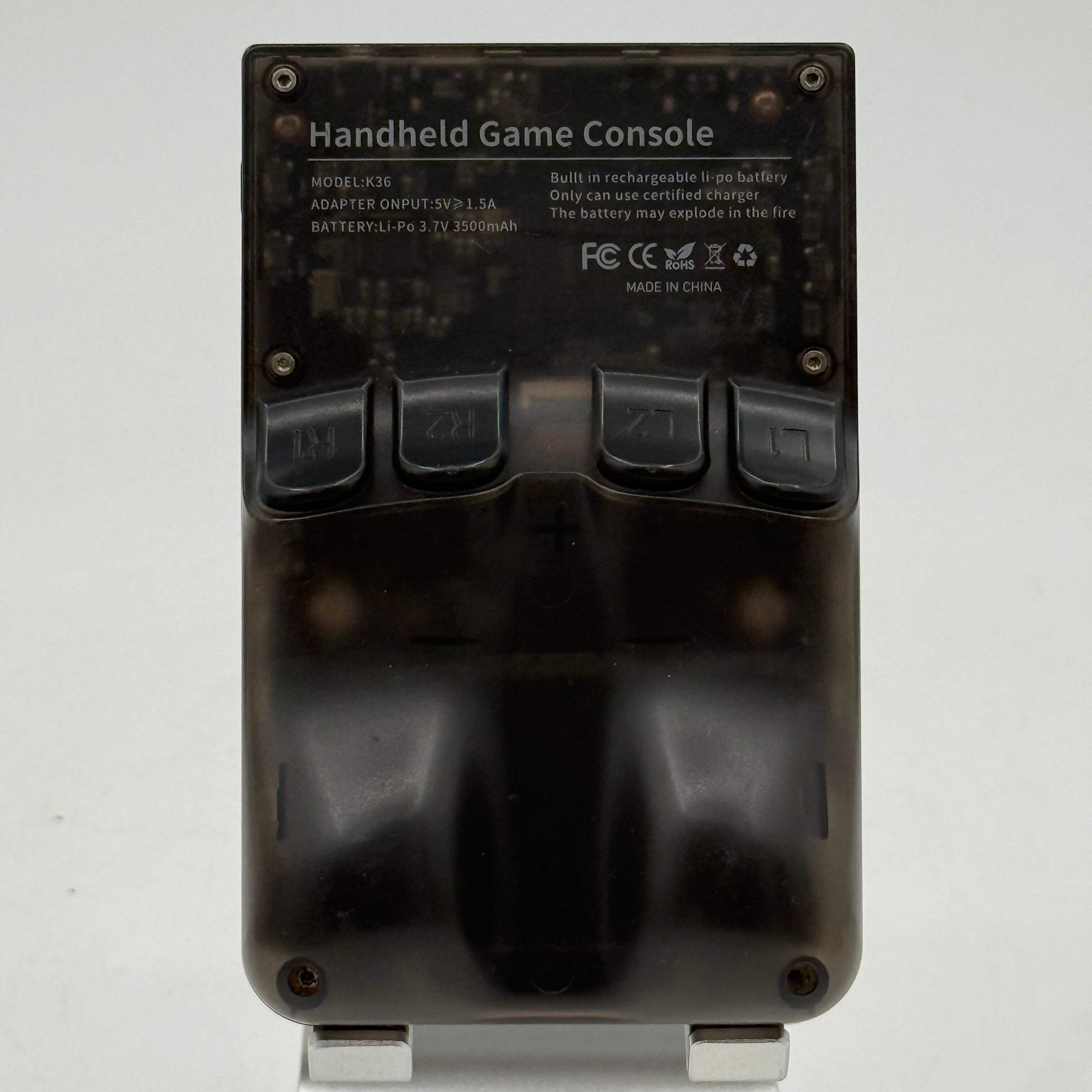K36 Retro Handheld Game Console 16000+ Games Black 64gb Micro SD – Used A