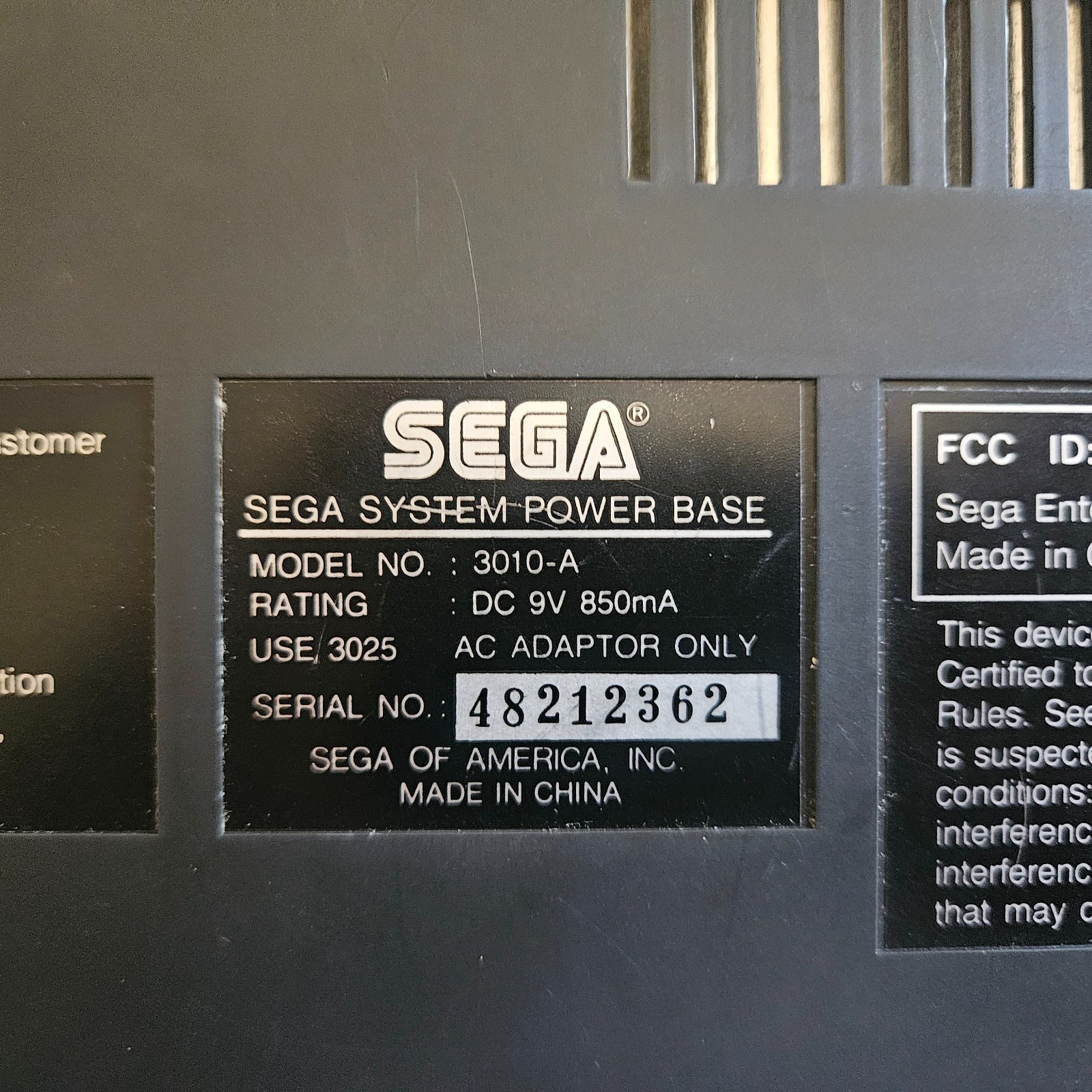 Sega Master System Lot – Console +61 Games +3D Glasses +2 Phasers +Controller