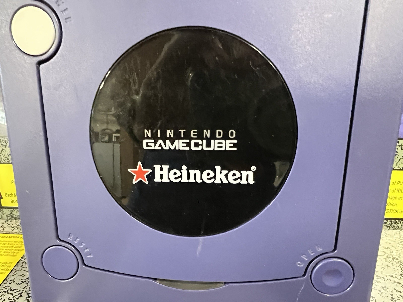2002 Nintendo Heineken Gamecube Indigo Purple LE Console w/Box – Only 50 Exist!