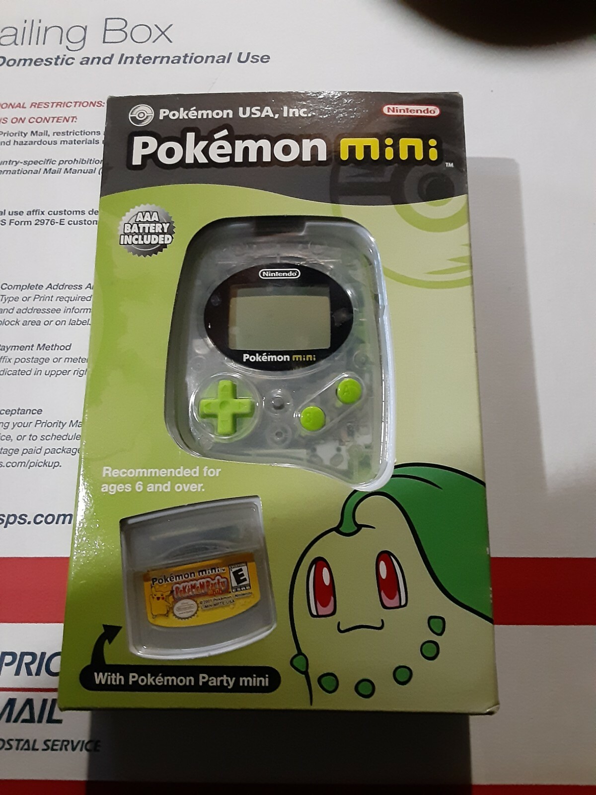 Pokemon Mini Console Nintendo Green MiN-001 NEW & NEVER OPENED 👀👀👀👀👀👀👀👀