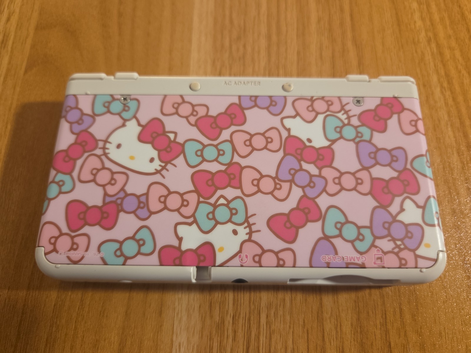 New Nintendo 3DS plate pack Hello Kitty Console w/Charger Japanese ver Tested