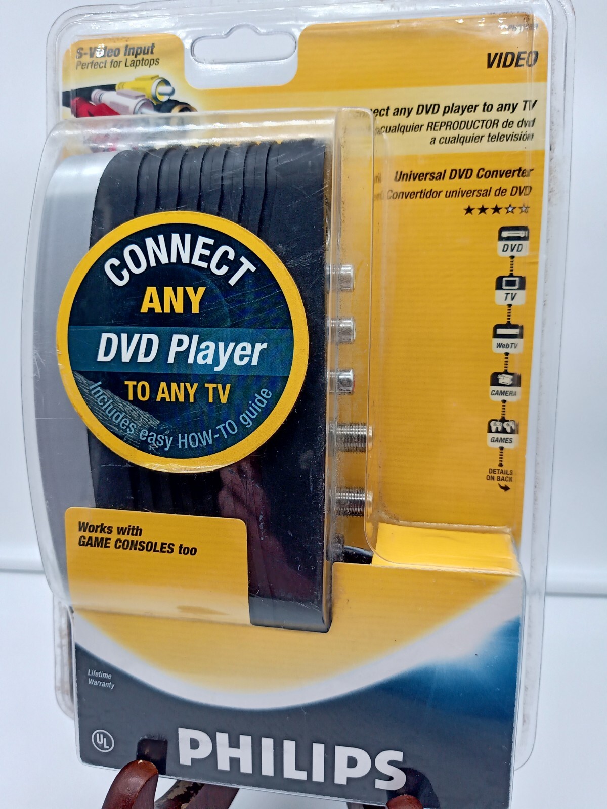 Philips Connect DVD Player on Your TV NEW IN BOX