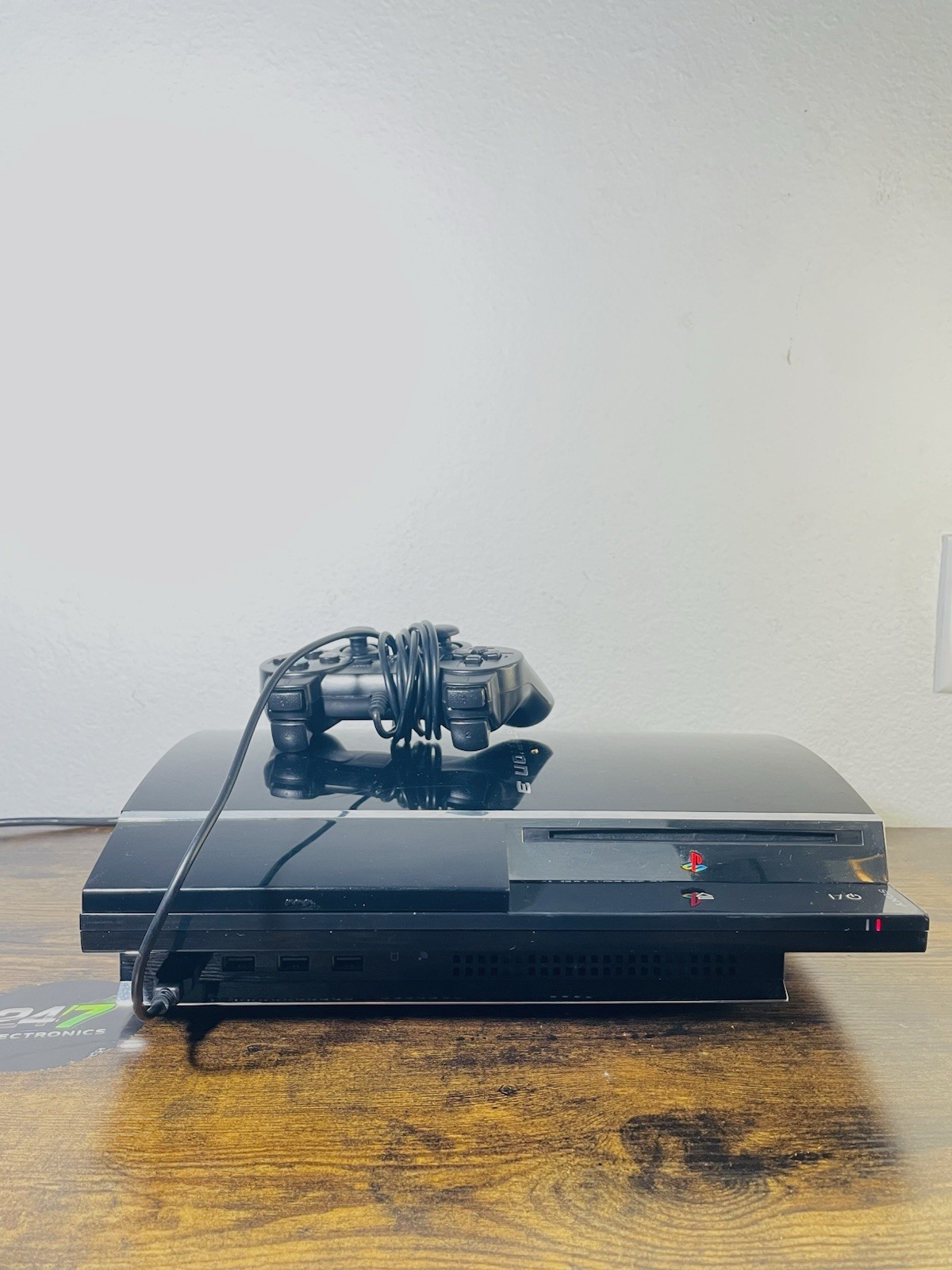 Sony PlayStation 3 PS3 Black Backwards Compatible 1080p HDMI YLOD FOR PARTS READ