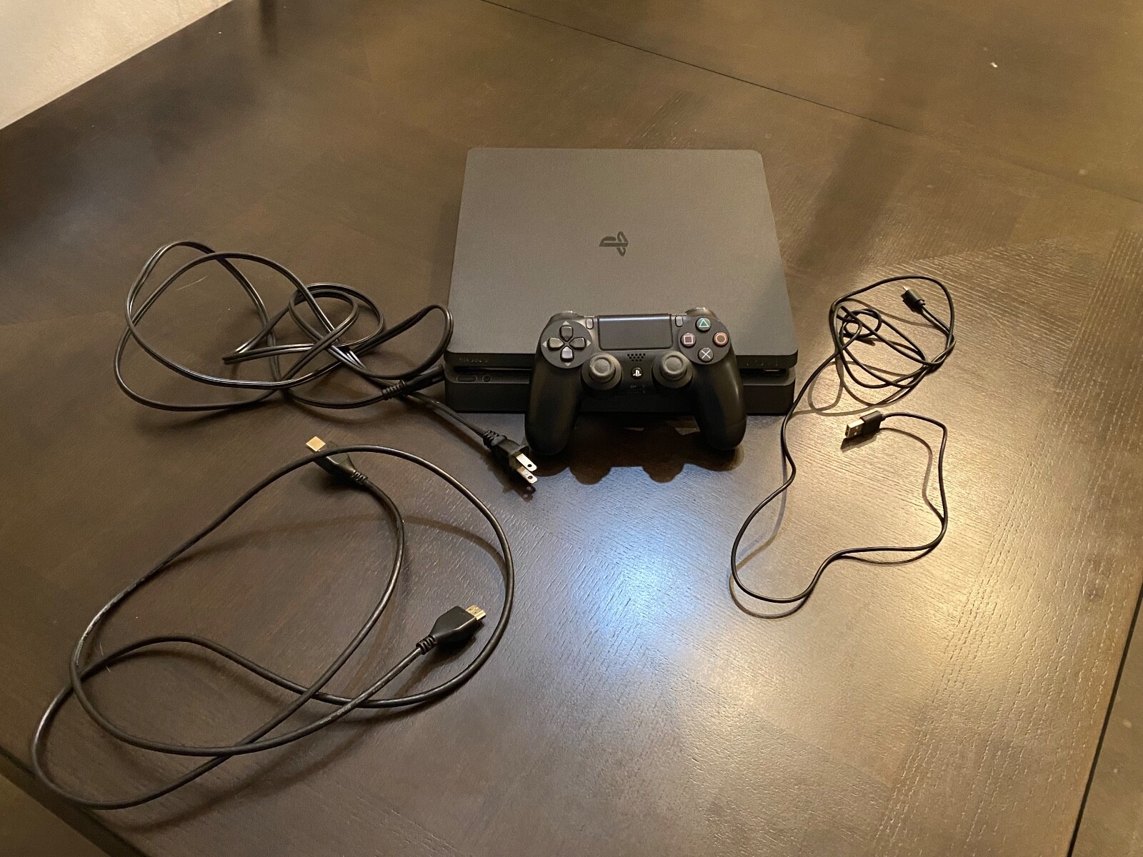 PS4 Console, Controller, HDMI Cord, Power Adapter, USB-C for controller