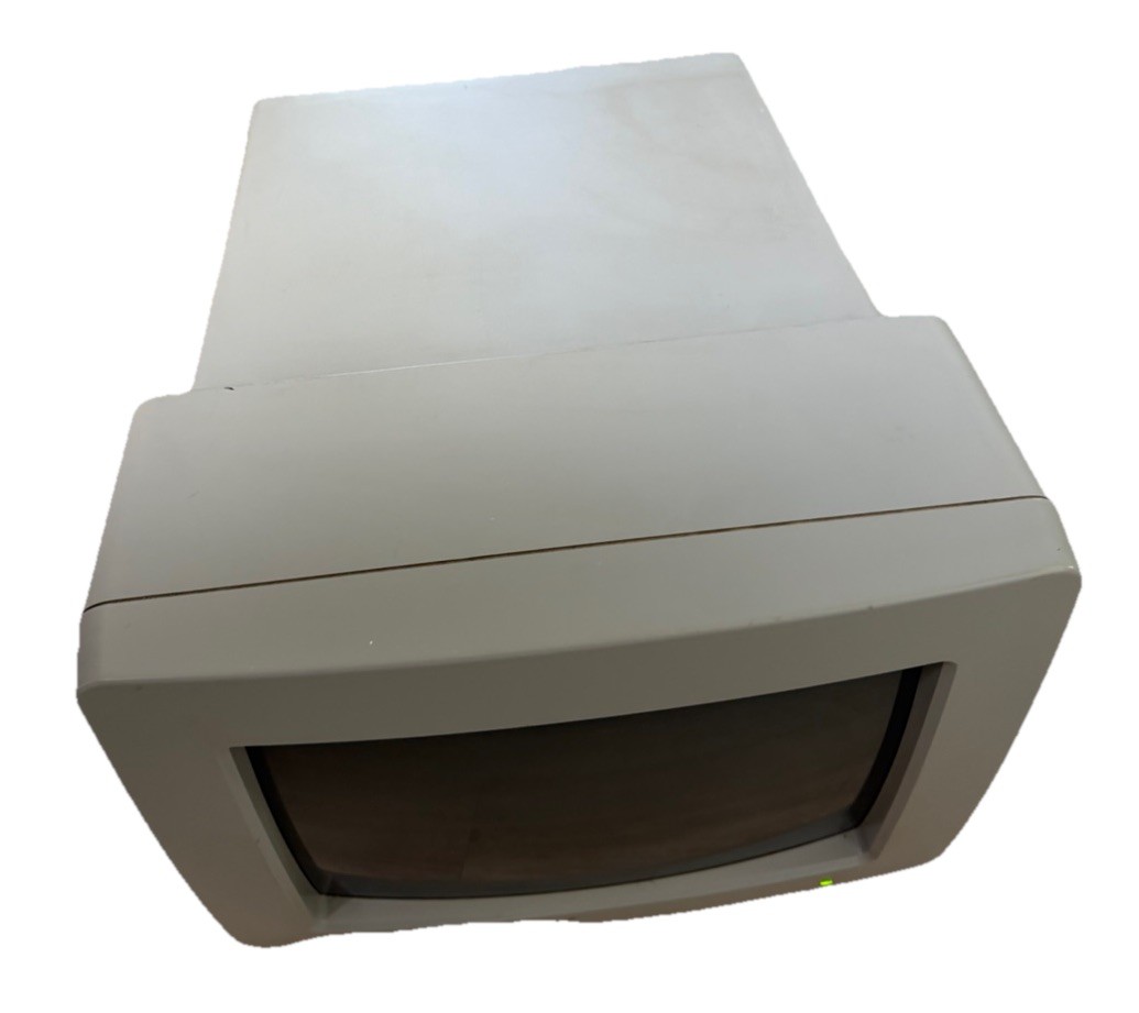 Atari SC1224 Color CRT Monitor 1986 Atari ST Monitor Power Tested Vintage