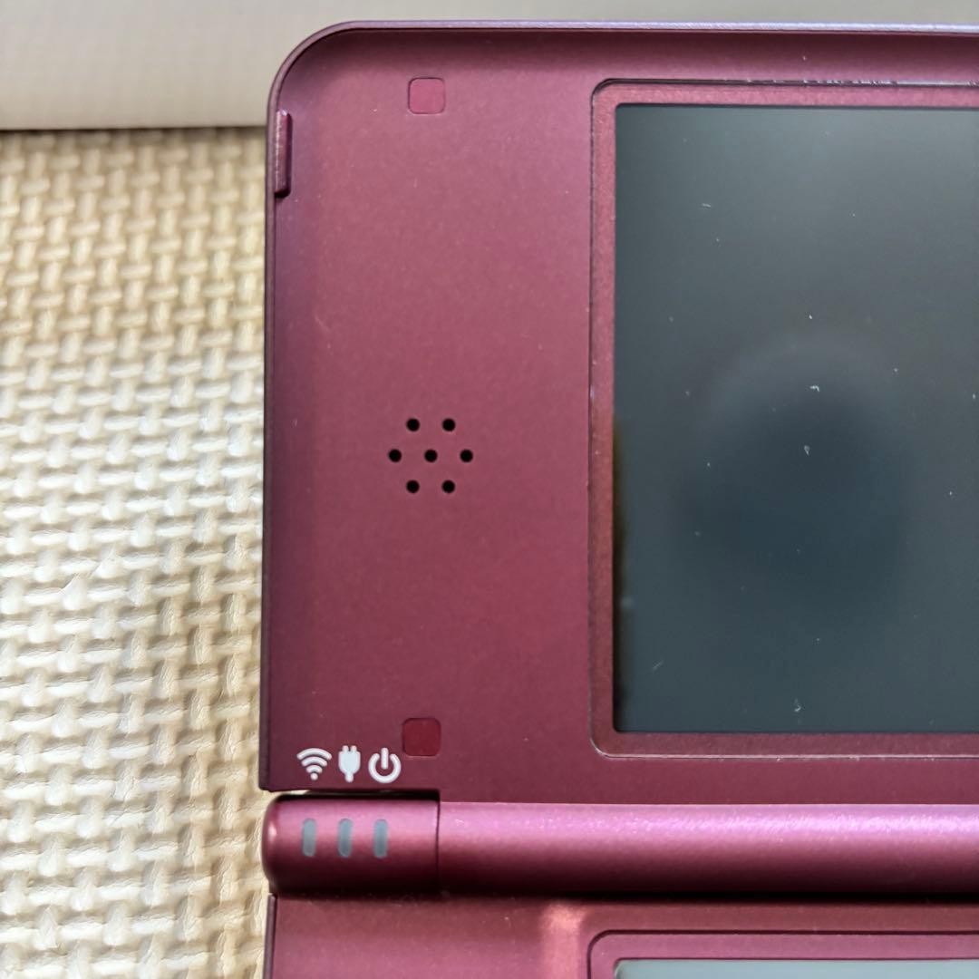 Nintendo DSi LL Wine Red Console Tested Working Region Free Boxed Complete