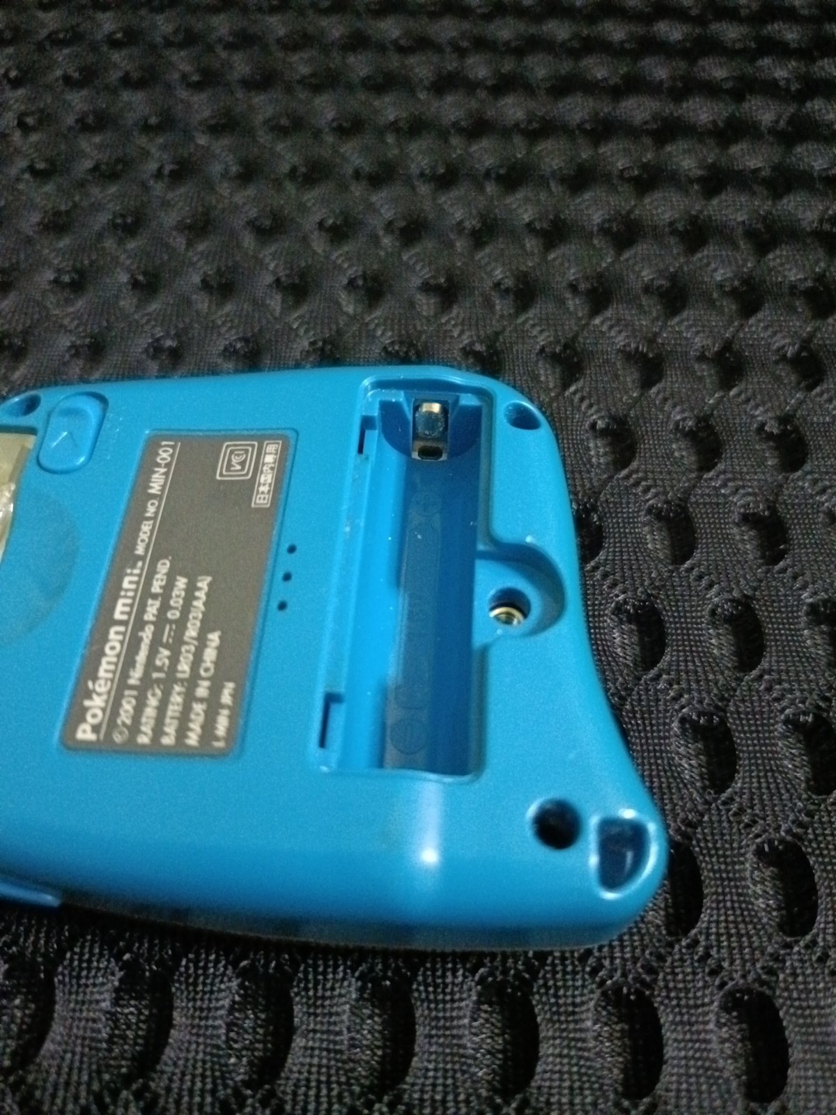 Pokemon Mini Console Blue Nintendo w/ Pokemon Party Cartridge Japan Tested