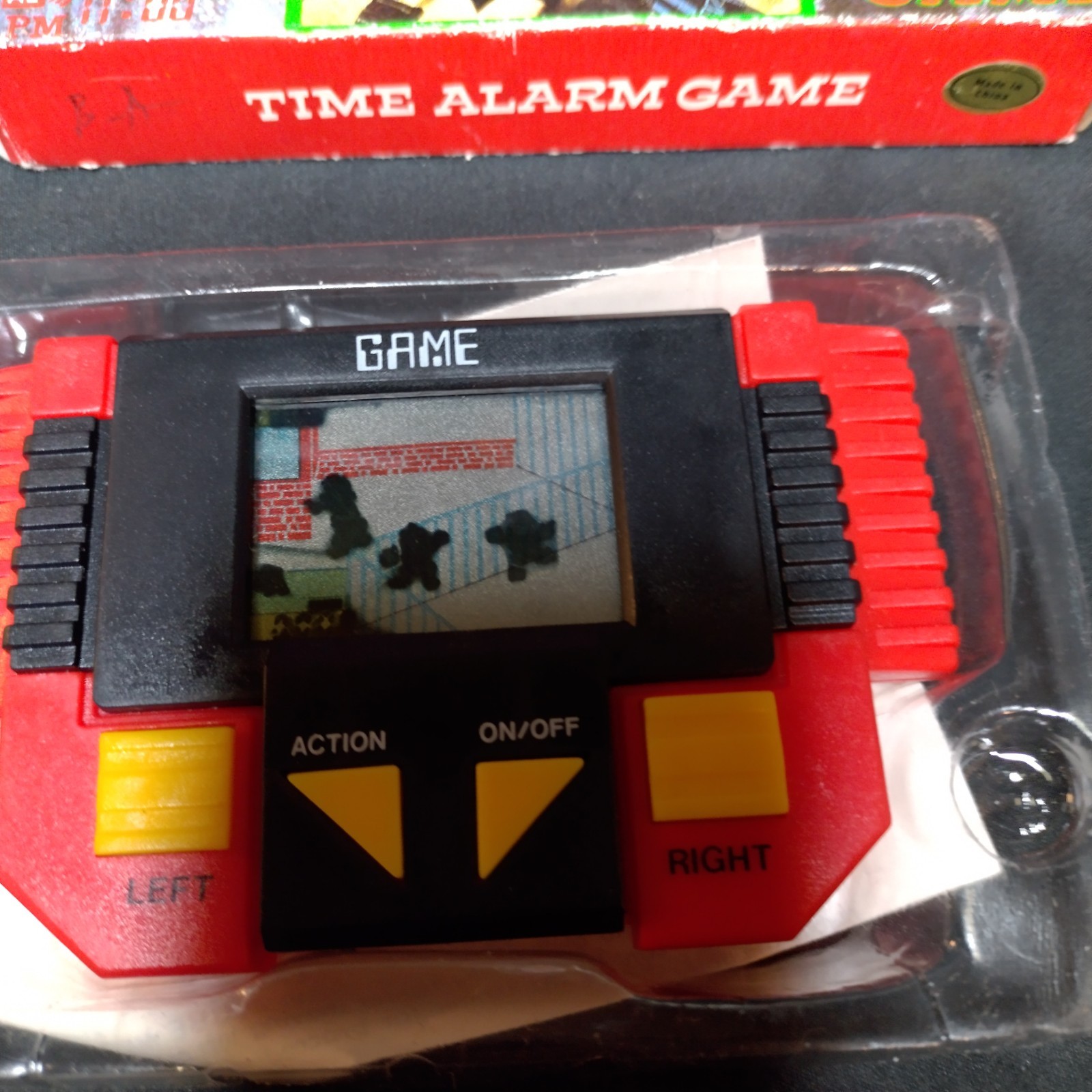 Vintage 1990 Handheld Games LCD Game & Watch – Car Race Course Auto – Rare
