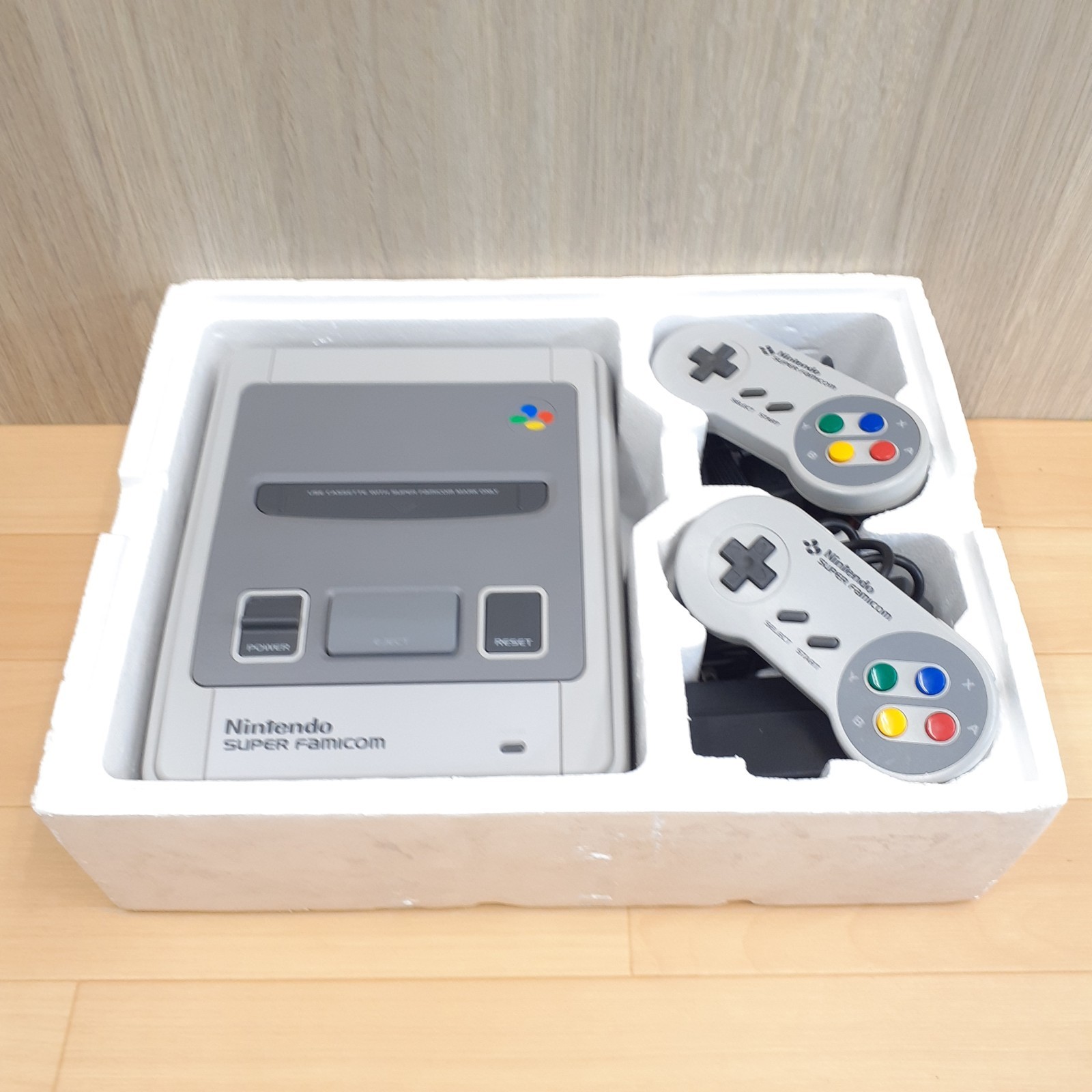 Super Famicom console with box & 3 games Mario & D.Kong CIB *US TARIFF PAID S109