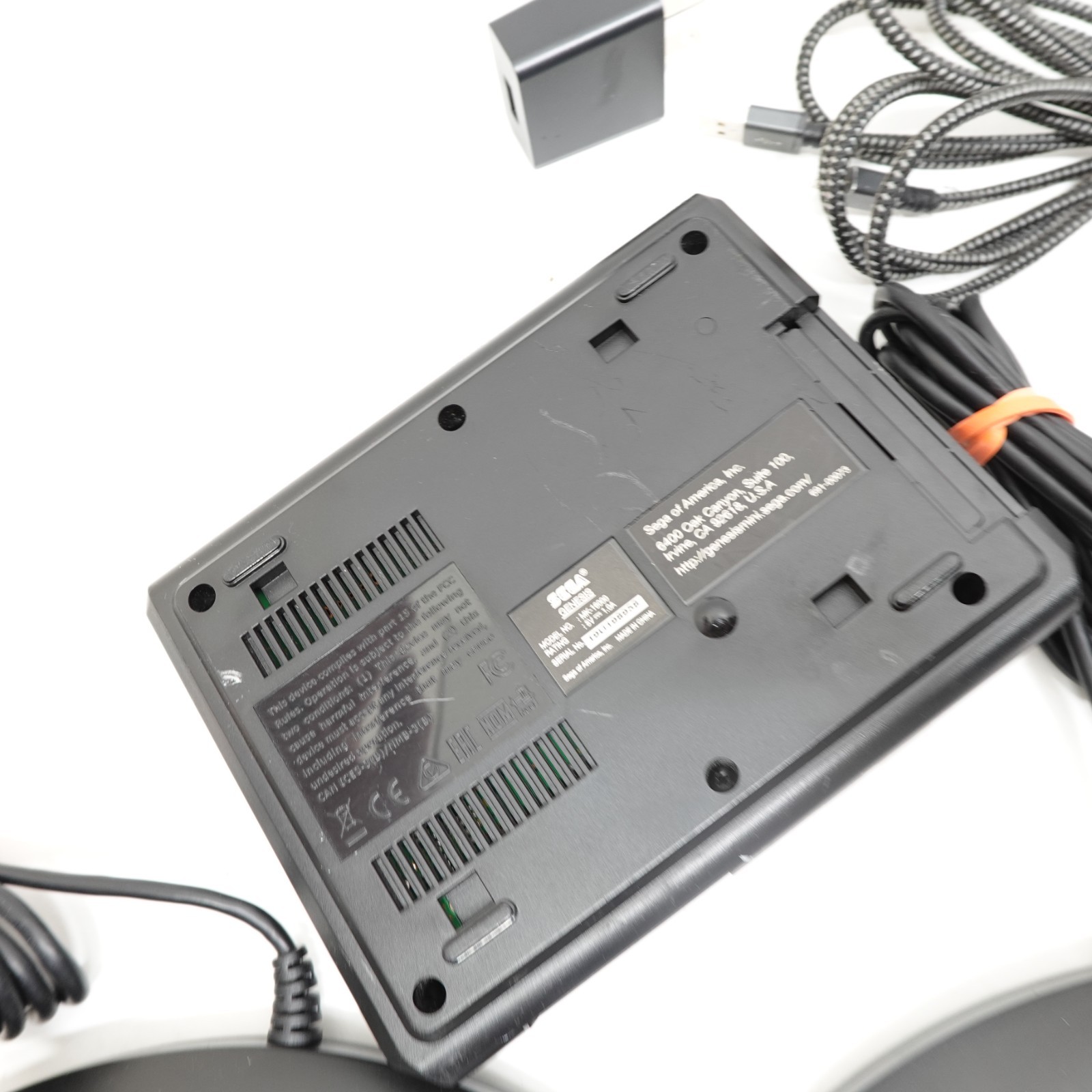 Used SEGA Genesis MK-1600 16-BIT Mini Console Power Supply Controllers Tested