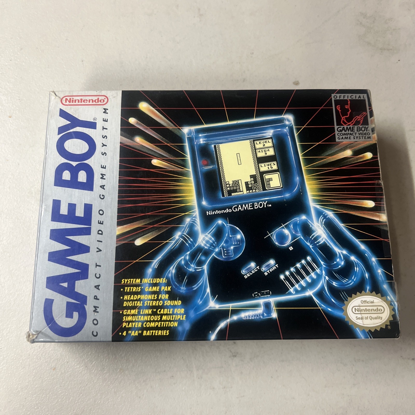 Nintendo Gameboy Compact Video Game System With Original Box