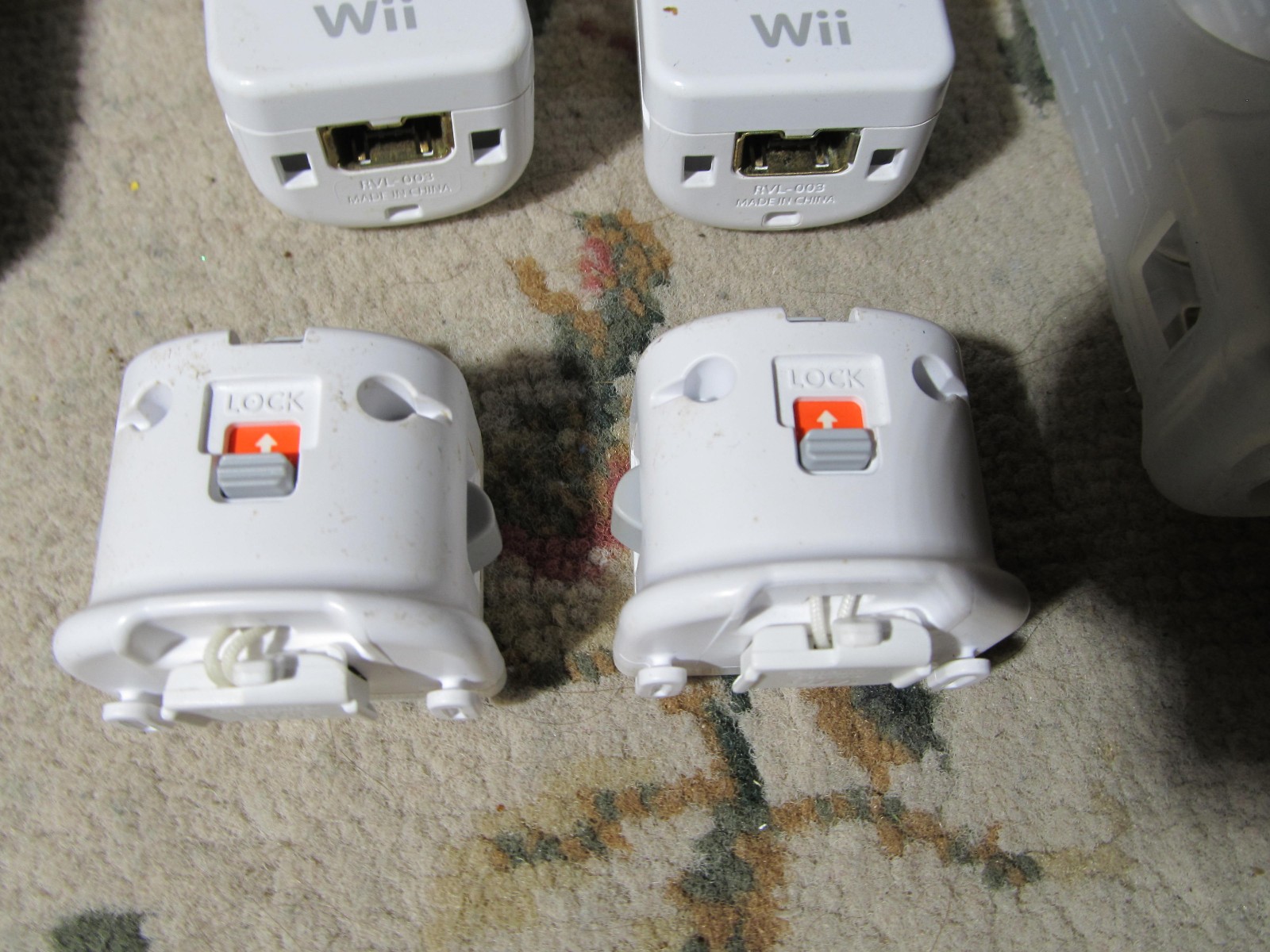 Wii Console 3 Nunchucks Controllers Power Supply++ 1080P Plays Game Cube Games!
