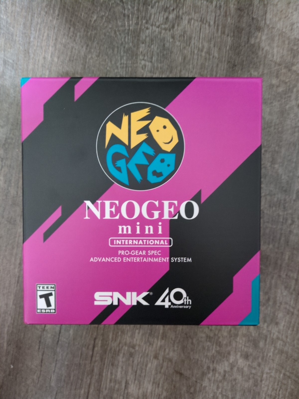 NEOGEO Mini Classic Edition SNK 40th Anniversary Cord Included