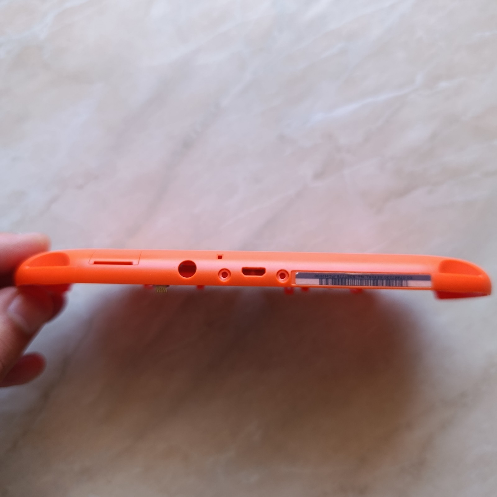 PS Vita Neon Orange PCH 2000 BackCase Only Used Good
