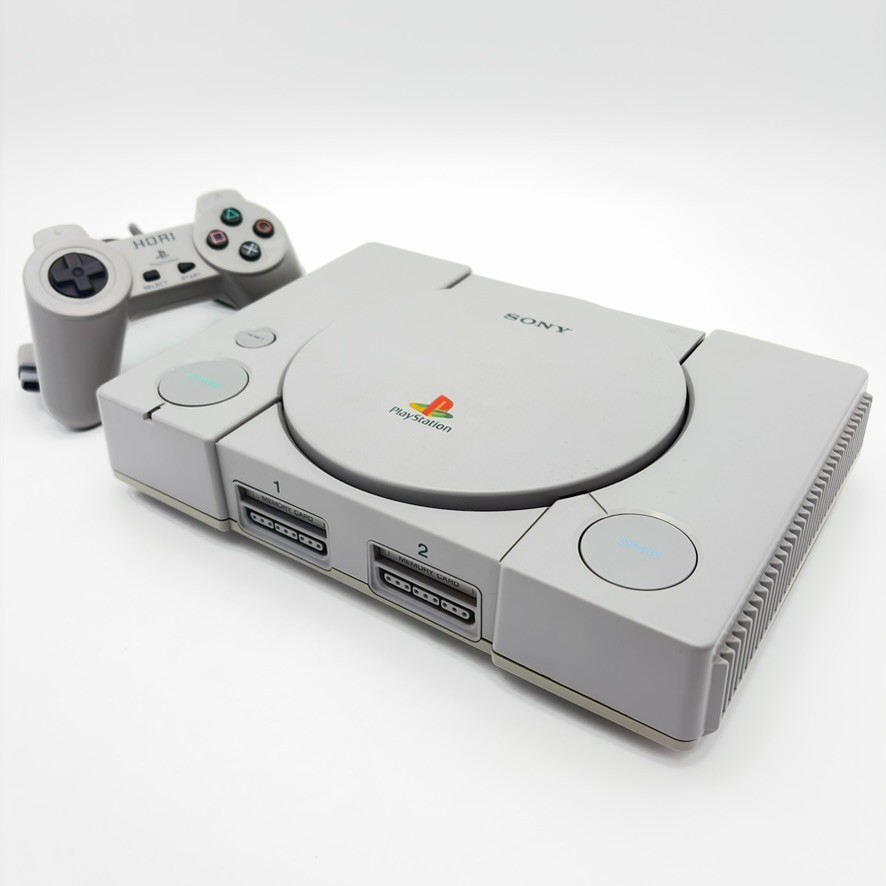SONY PlayStation 1 PS1 SCPH-5000 Console Hori Controller Working Japanese NTSC-J