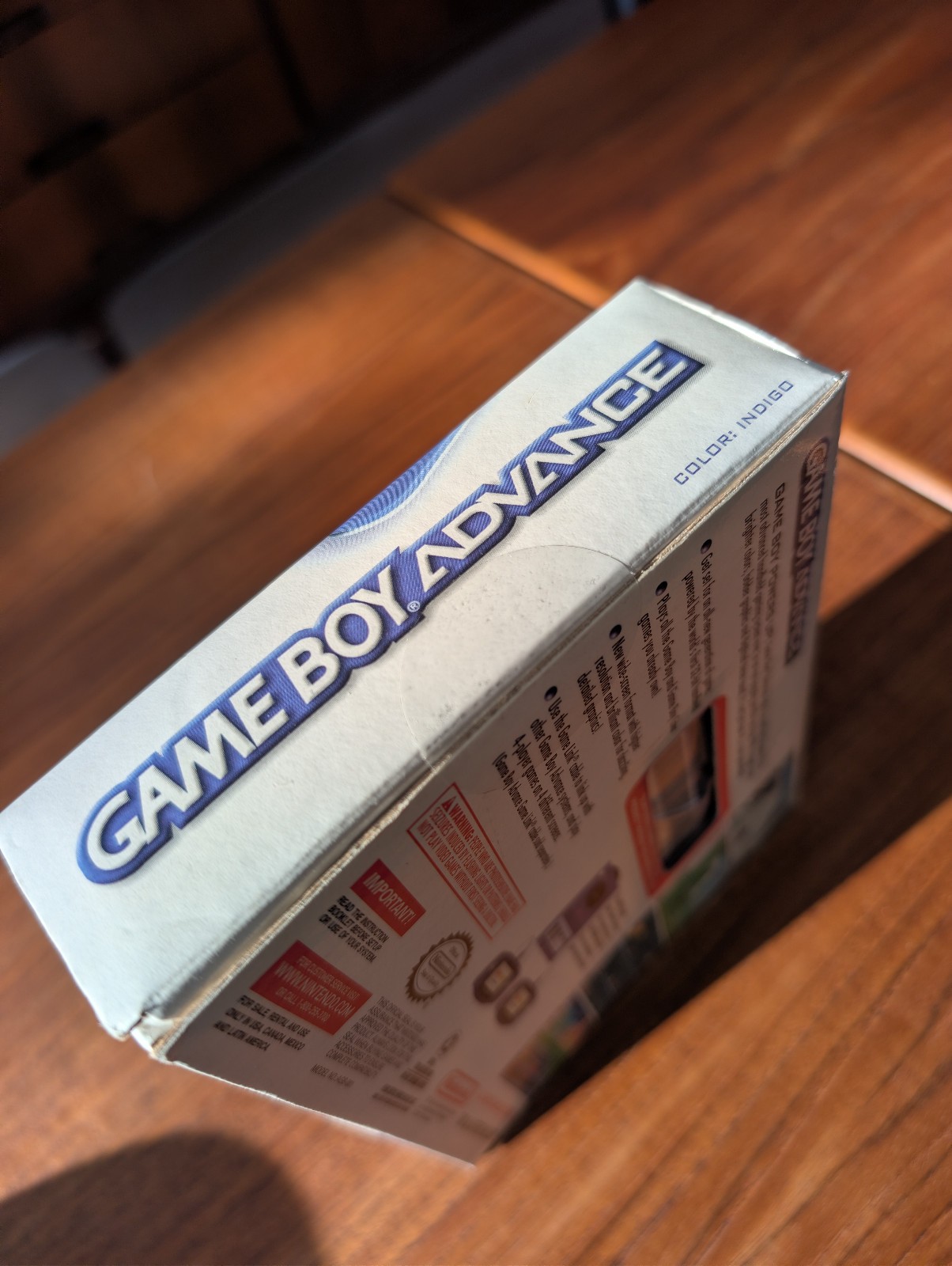 Factory Sealed Indigo Game Boy Advance AGB-001 – High-Grade Collector Copy