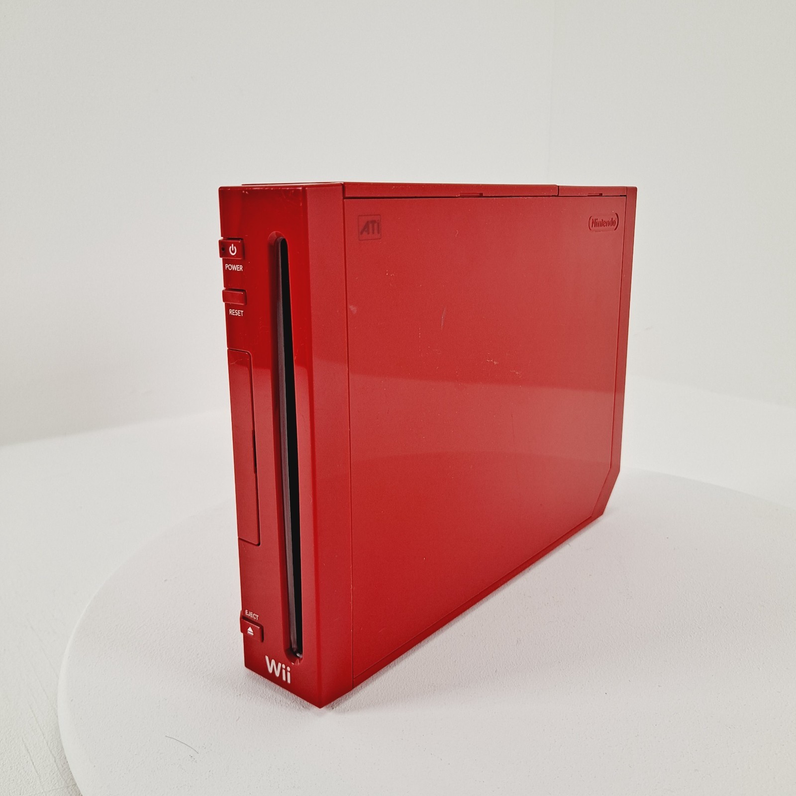 Nintendo Wii Red Console RVL-001 Console Only Tested Working