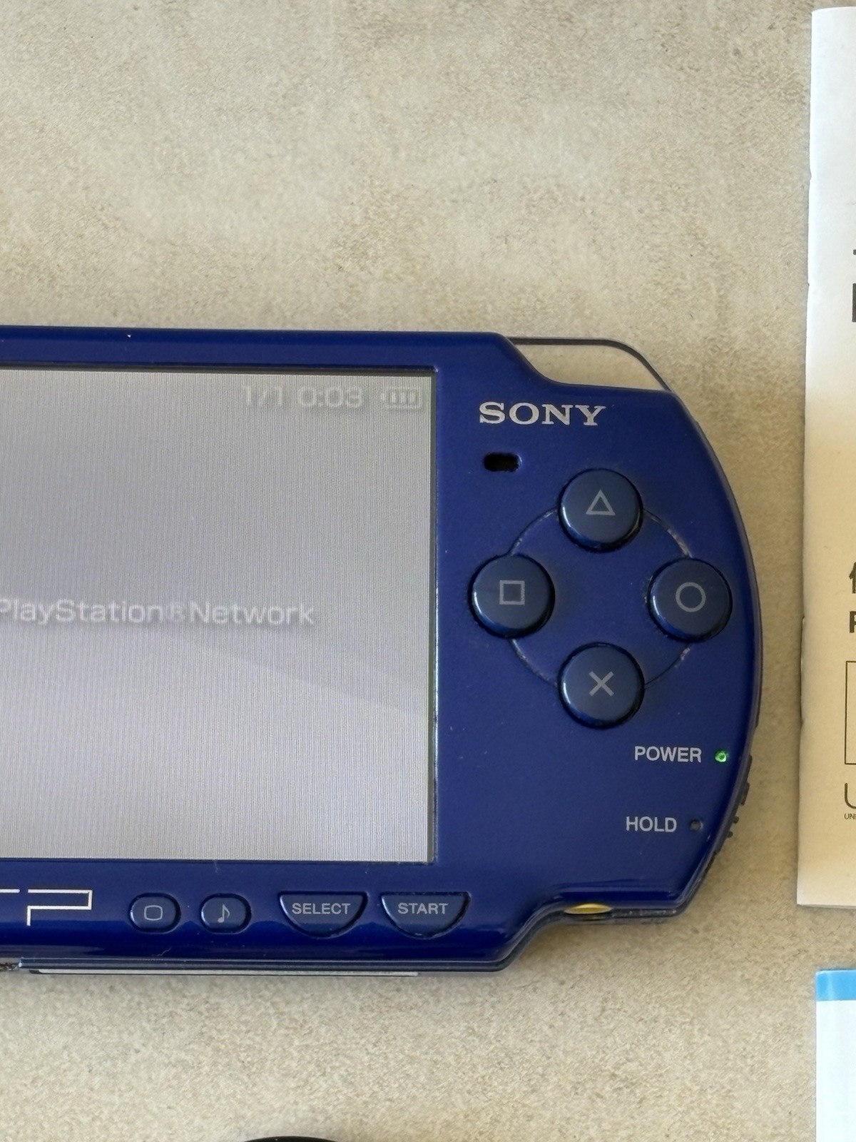 PSP-2000 Value Pack Deep Blue Slim & Lite console Complete system US Seller