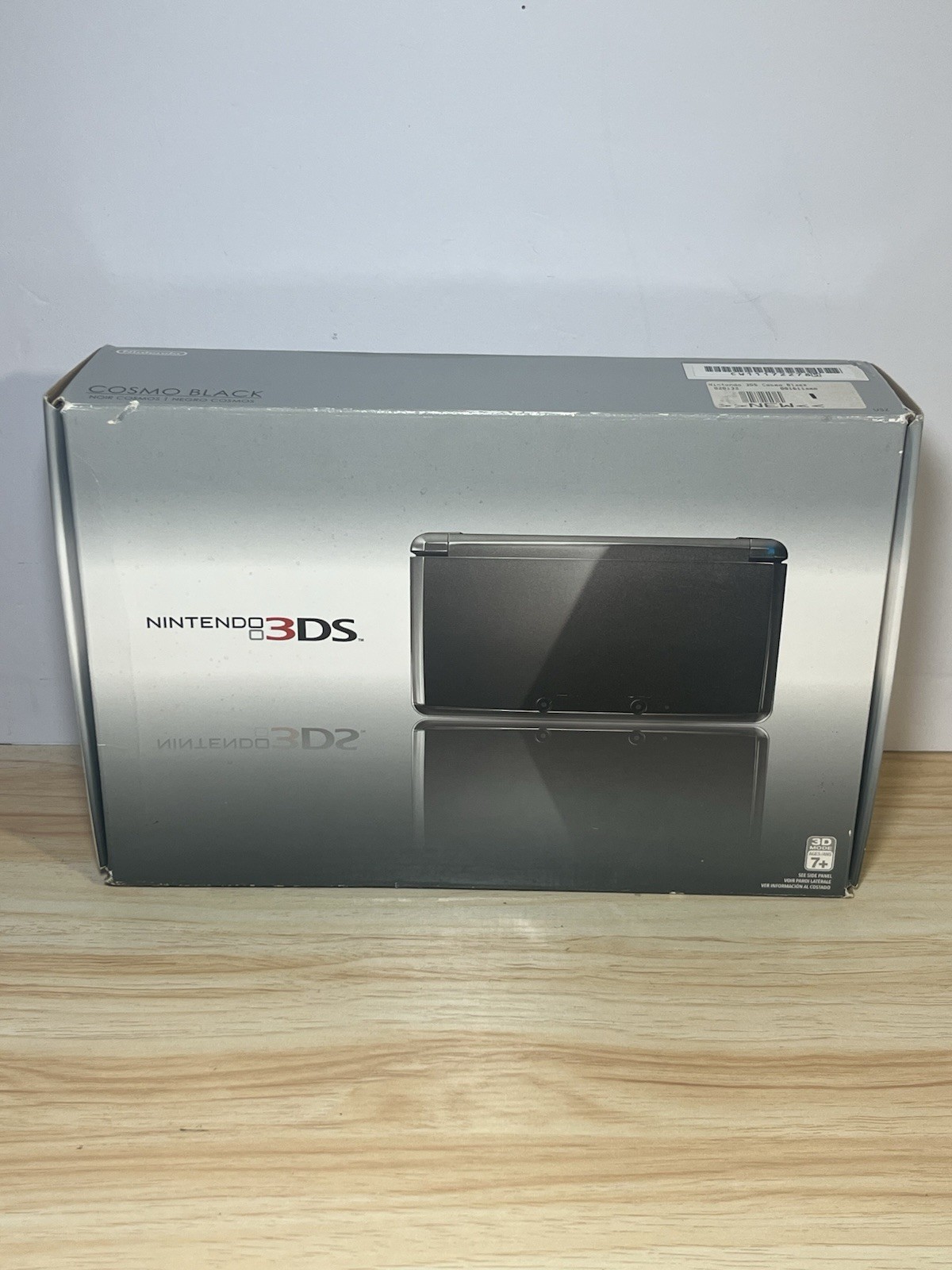 Nintendo 3DS Cosmo Black System Console Complete Box W/9 Games All CIB Tested