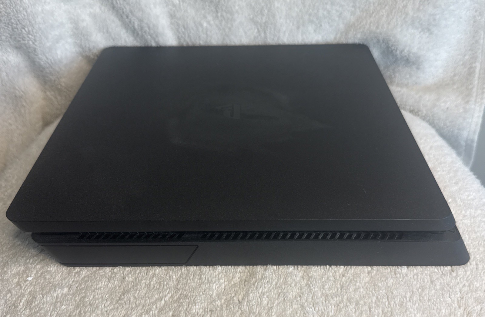 Sony PlayStation 4 Slim 1TB Black Console Bundle 16 Games 2 Remotes Cords Reset