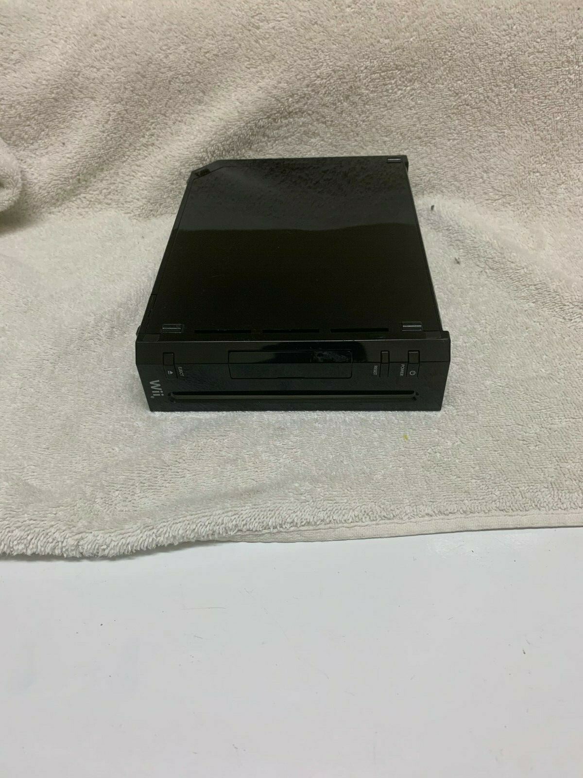 Nintendo Black Wii CONSOLE RVL-101 (USA)