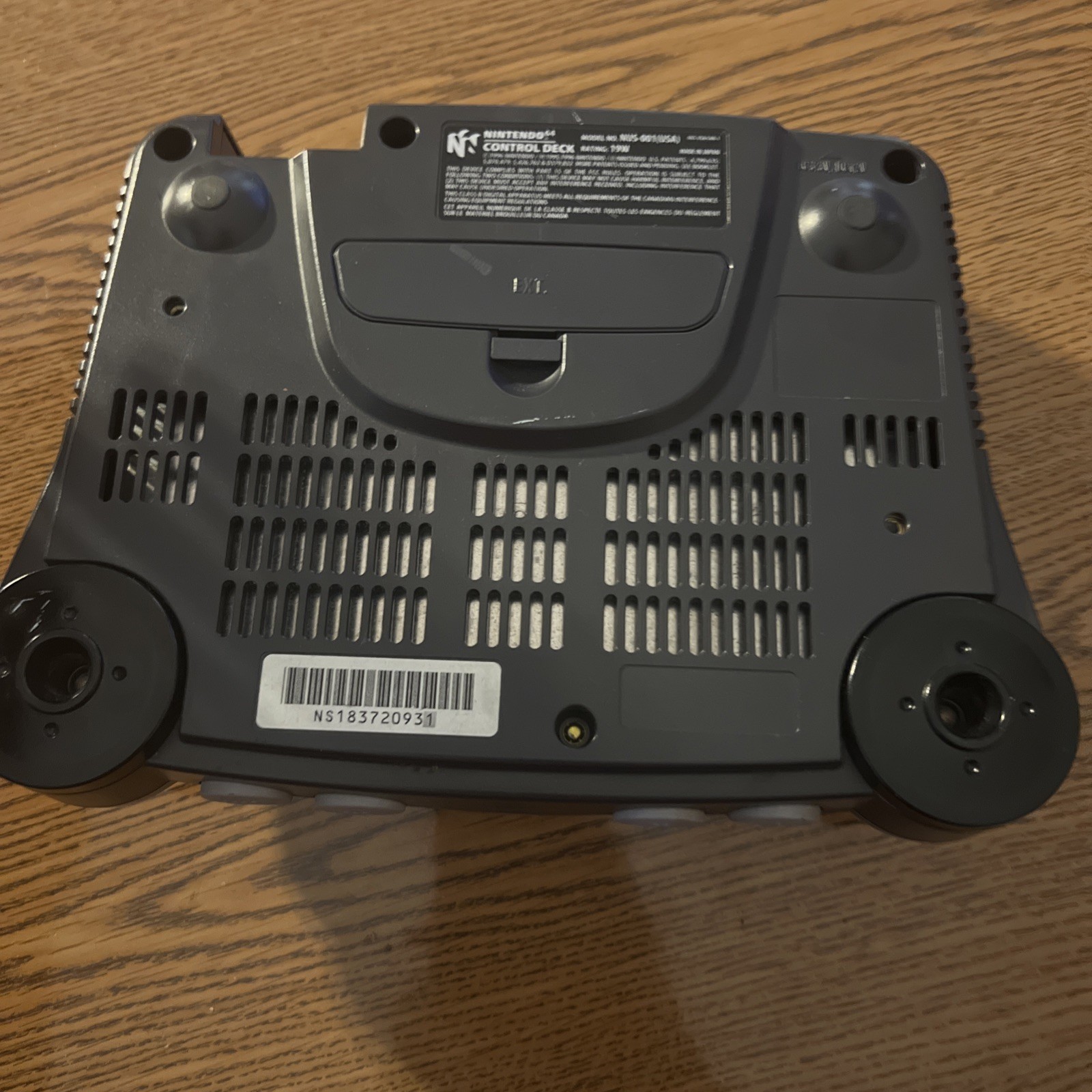 Nintendo 64 System 32MB Home Console – Black UNTESTED NO CORDS