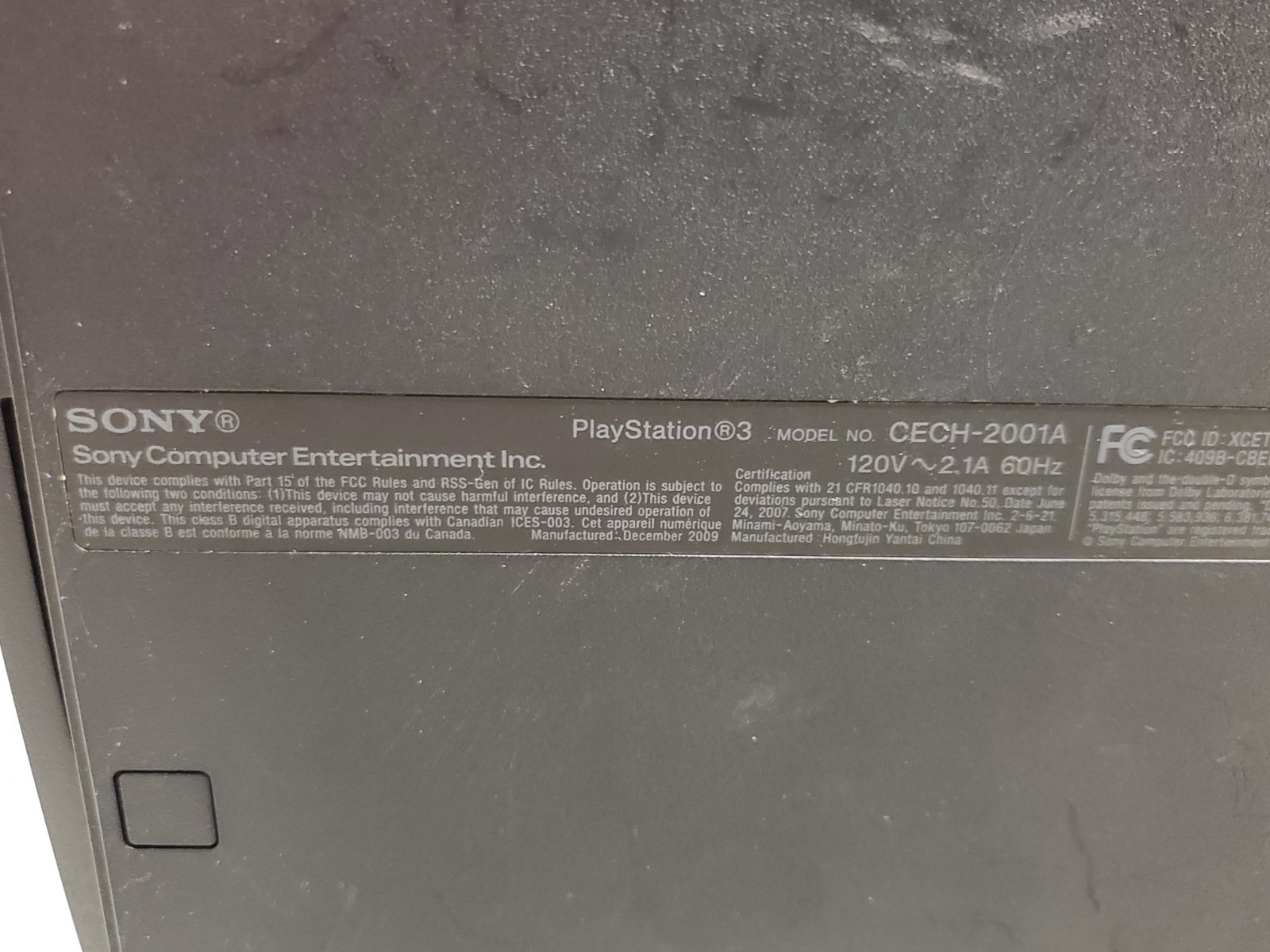 PS3 Bundle Mdl 2001A 4 Games HDMI & Power Cord Included Working