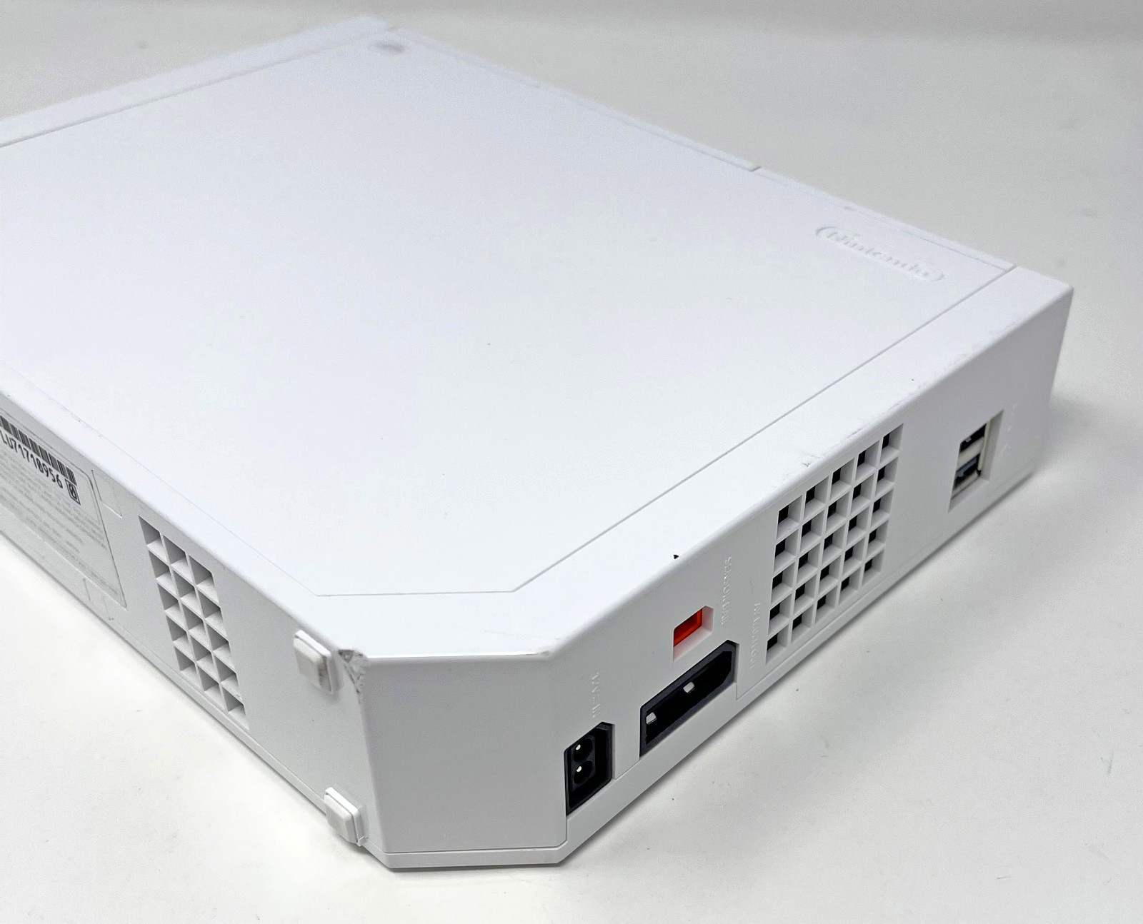 Nintendo White Wii Console RVL-001 Gamecube Ports Wii Play Remote Nunchuk Used