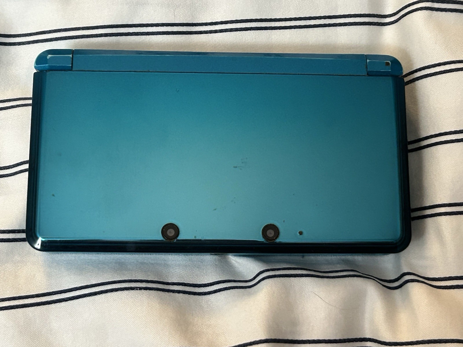 Original Nintendo 3DS Aqua Blue — Tested, Working, US, Read Description