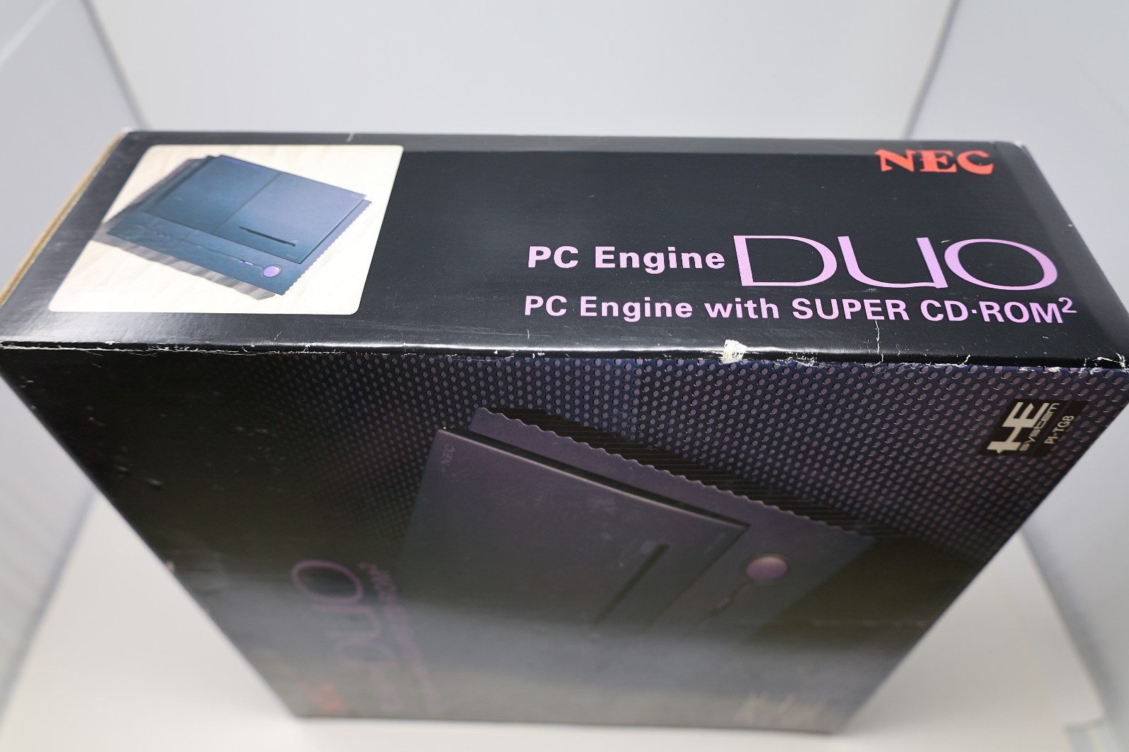 NEC PC Engine DUO Turbo Duo Console System PI-TG8 Box *US Seller* *Works*