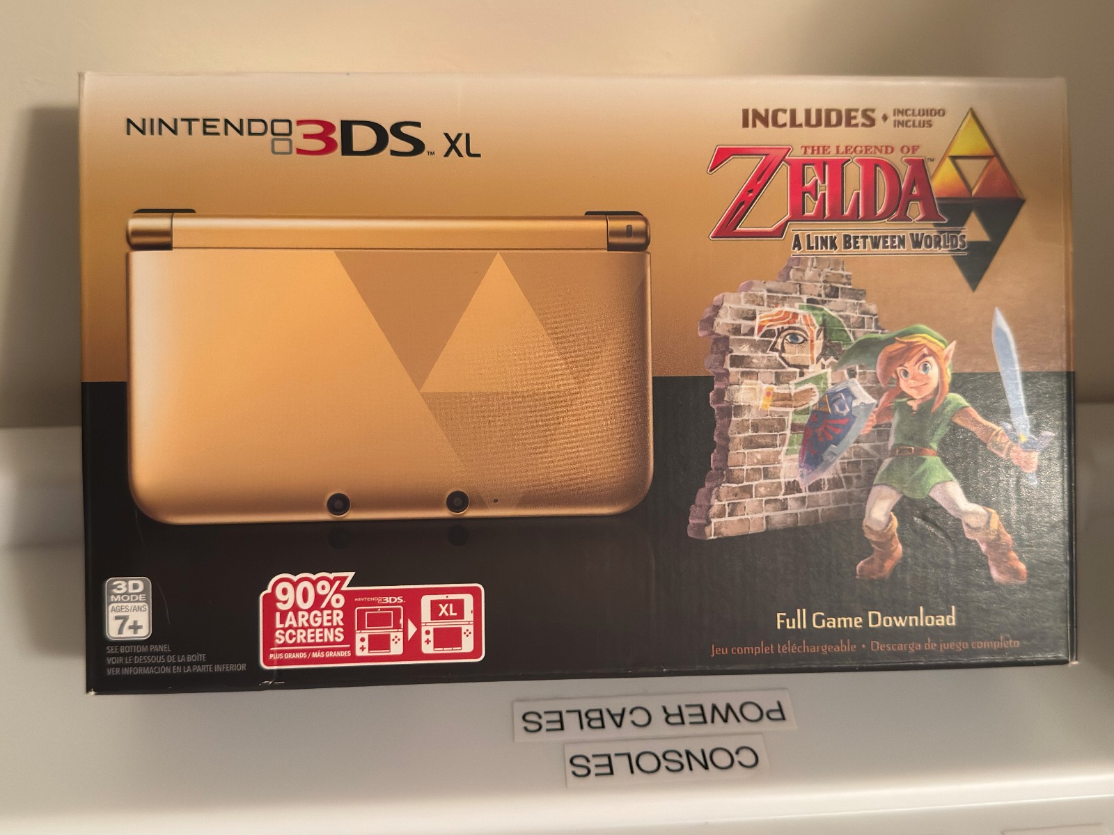 Nintendo 3DS XL The Legend of Zelda Link Between Worlds Edition – Great Conditon
