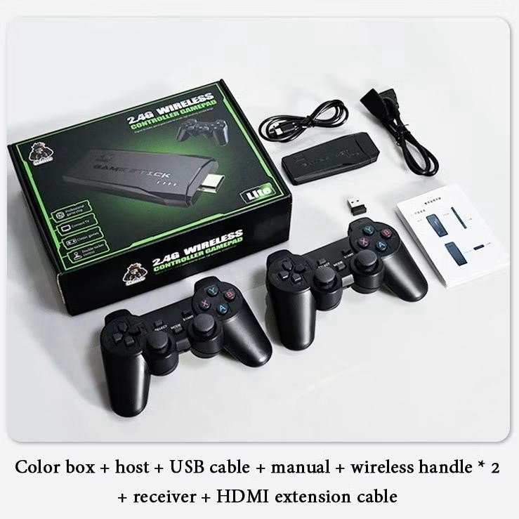 M8 Retro Game Console – 10,000+ Classic Games | 4K HDMI | Wireless Controllers