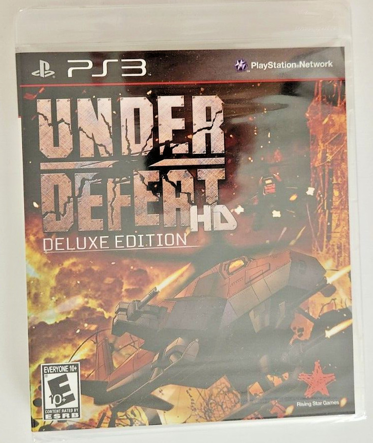 Under Defeat HD Deluxe Edition PS3 Brand New Game Special (Multiplayer, 2012)