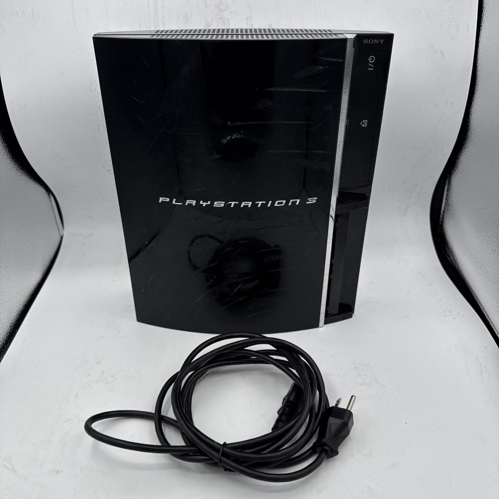 Sony Playstation 3 Backwards Compatible 80GB CECHE01 Console OnlY Power Cord