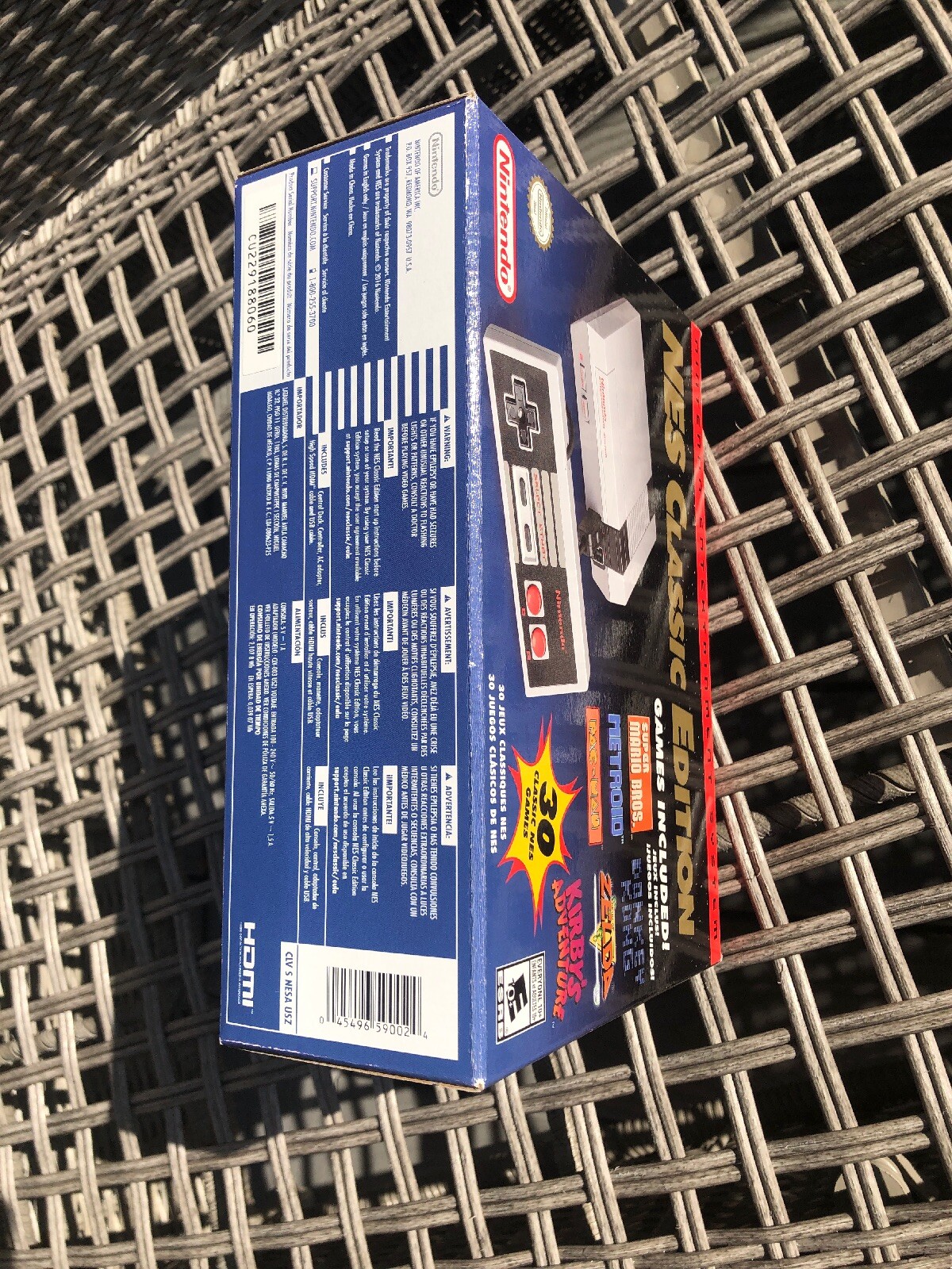 Nintendo NES Classic Edition Mini Console NEW USA AUTHENTIC 30 Games Gray White