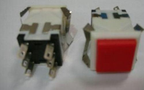 1 Red Push Button DPDT OFF-(ON) Momentary Switch,RKD2