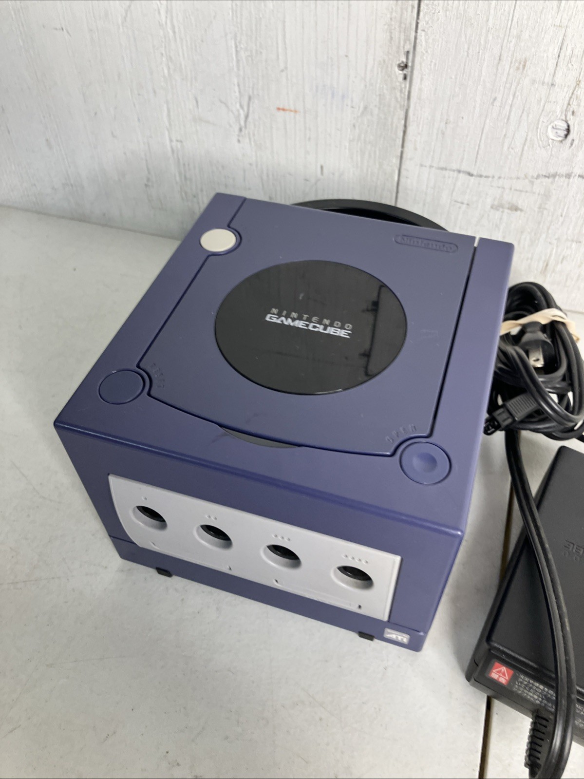 Nintendo Gamecube Console Indigo Controllers Bundle DOL-001 PLAY US & JPN GAMES