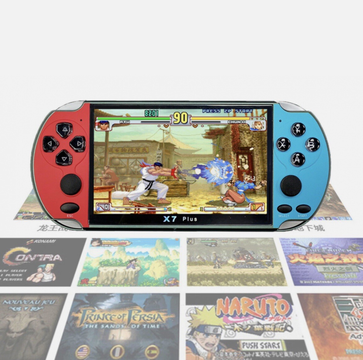 Like A PSP | X7 Plus Handheld Video Game Console 16GB | 11,000+ Retro Games