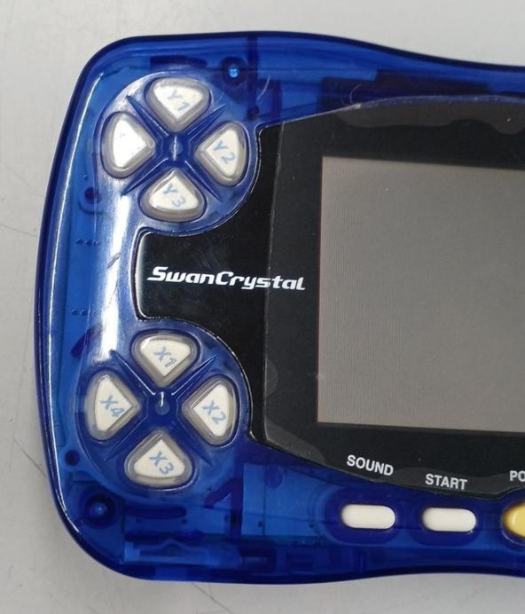 BANDAI SwanCrystal SCT-001 WonderSwan Handheld Console System Japan Import Rare