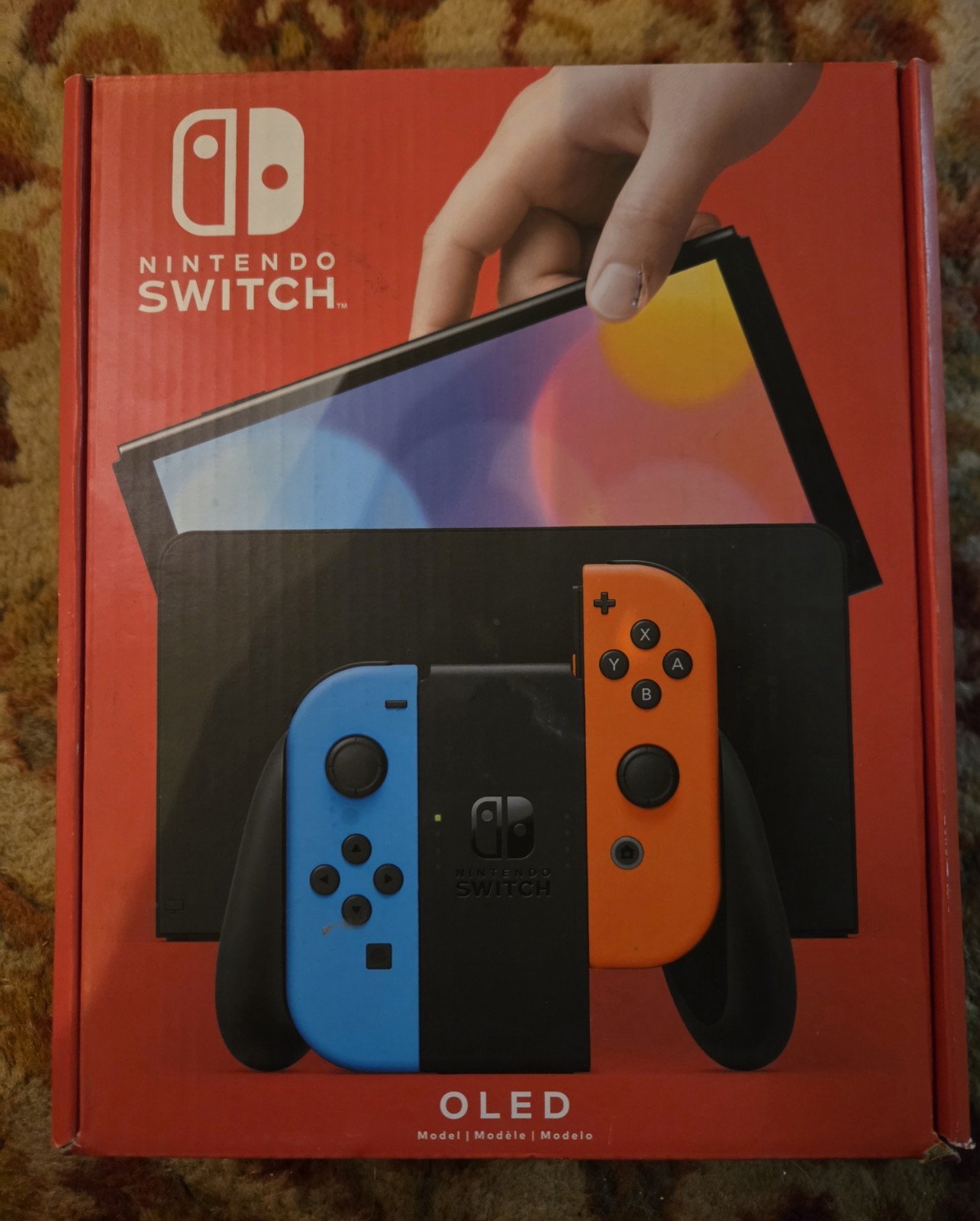 Nintendo Switch OLED Model New In Box- 64GB – Black/Red