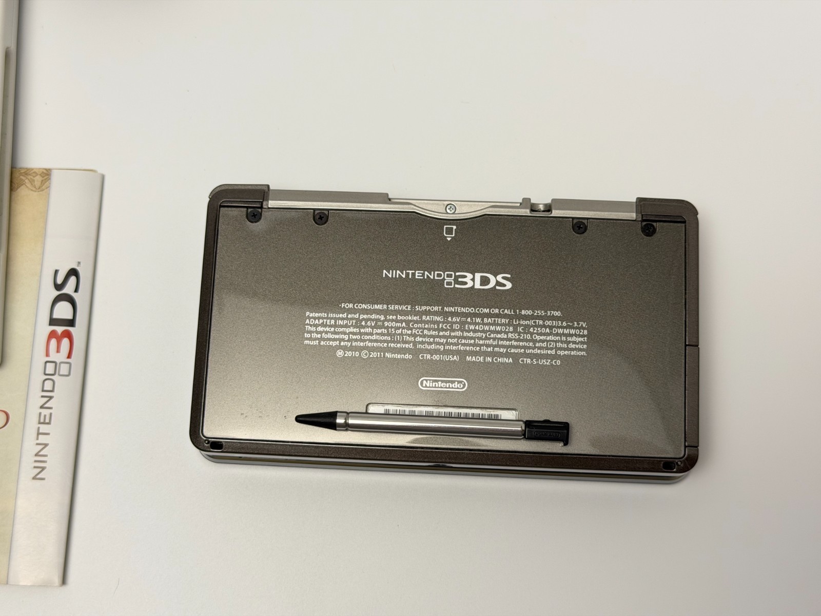 Ambassador Nintendo 3DS Cosmo Black Handheld System Bundle w/Zelda