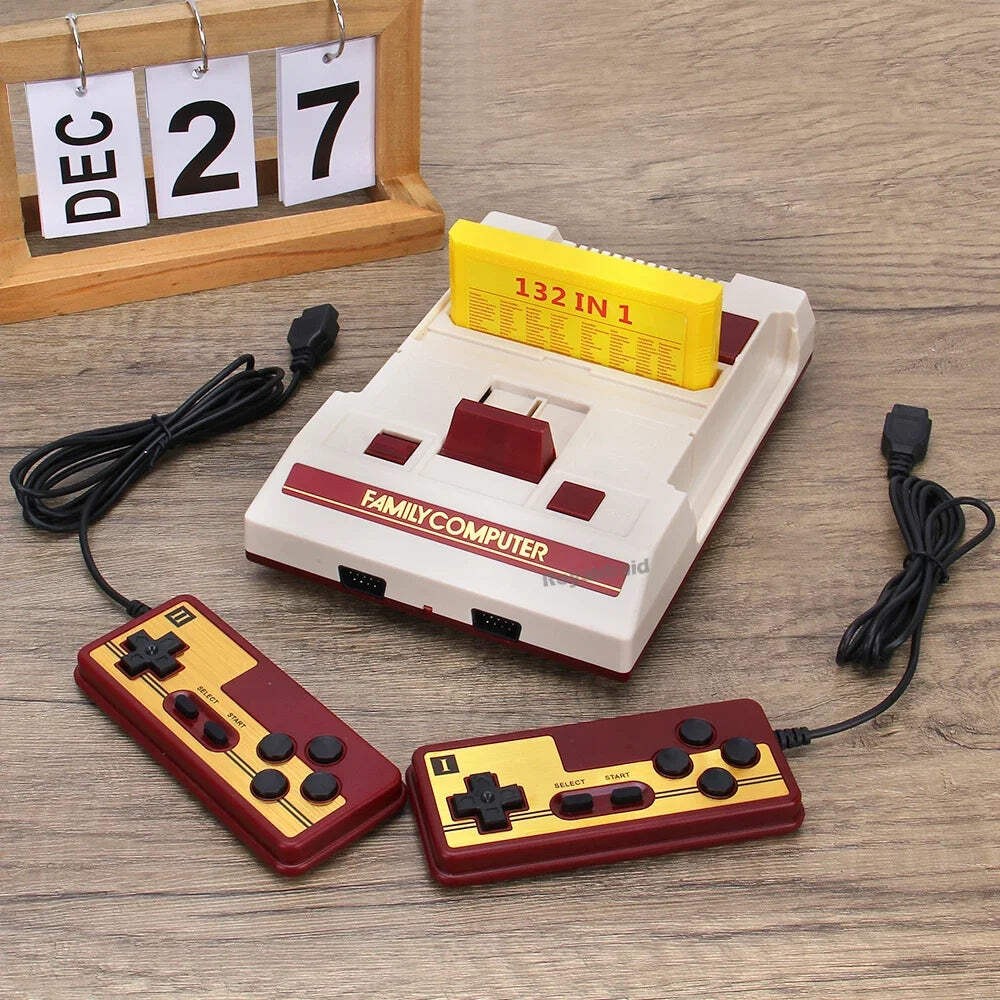 8 Bit Video Game Console Built in 500 Classic Games Family Computer TV Game Cons