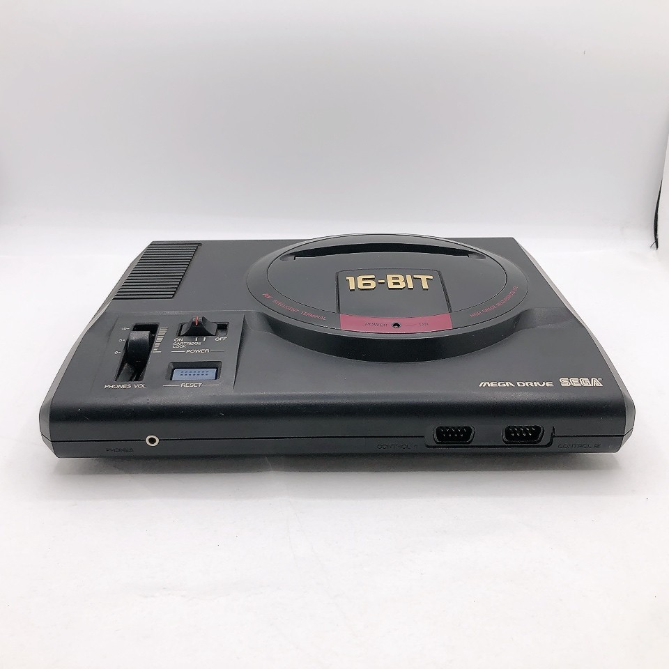 Sega Mega Drive Console HAA-2510 2 Controller Megadrive NTSC-J Japan Tested